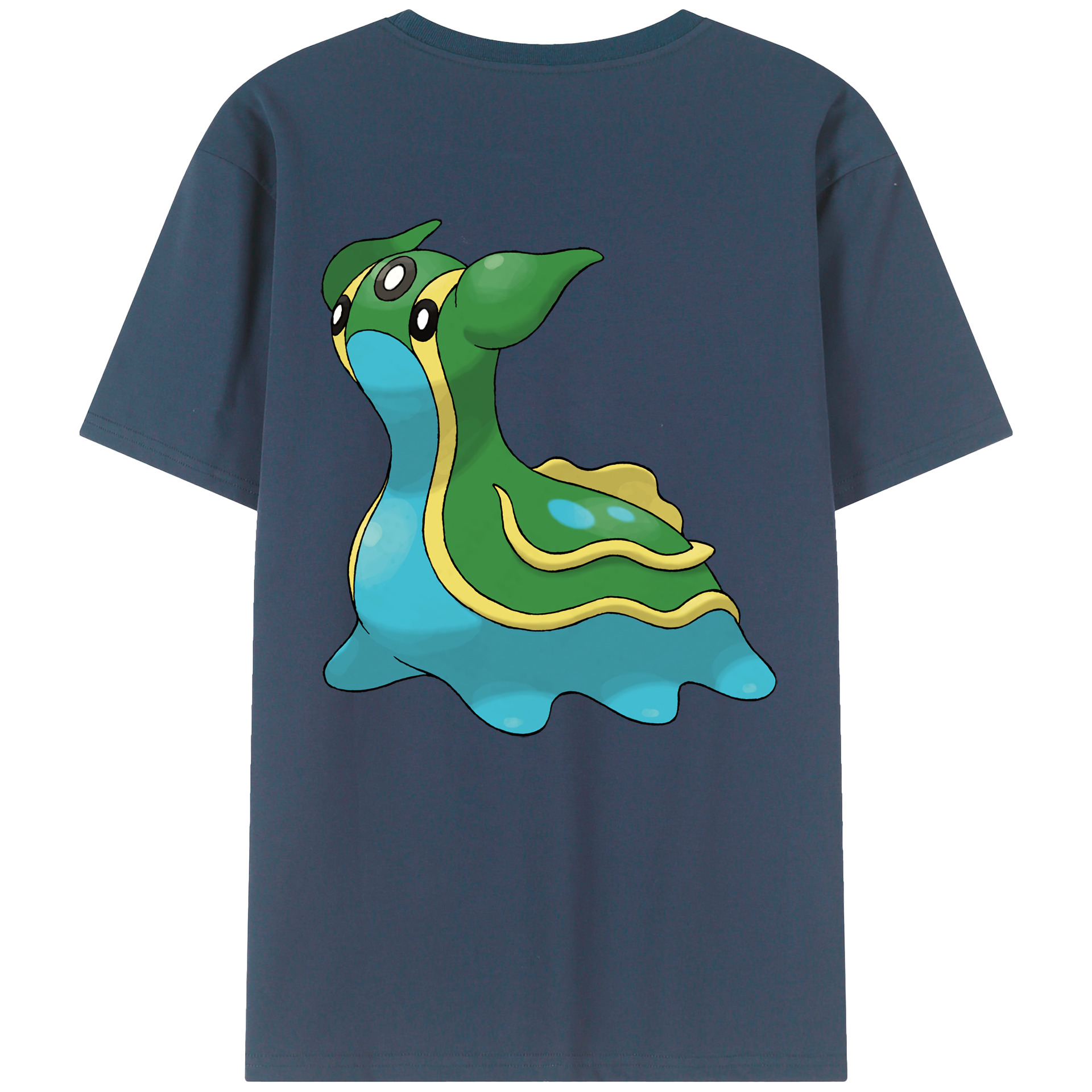 （画像用） ポケットモンスター Pokémon レディース半袖Tシャツ(バックプリント)