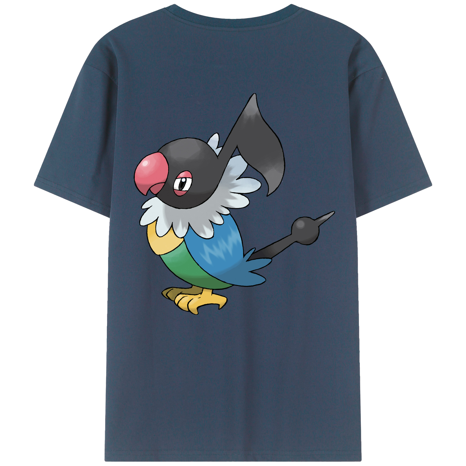 （画像用） ポケットモンスター Pokémon レディース半袖Tシャツ(バックプリント)