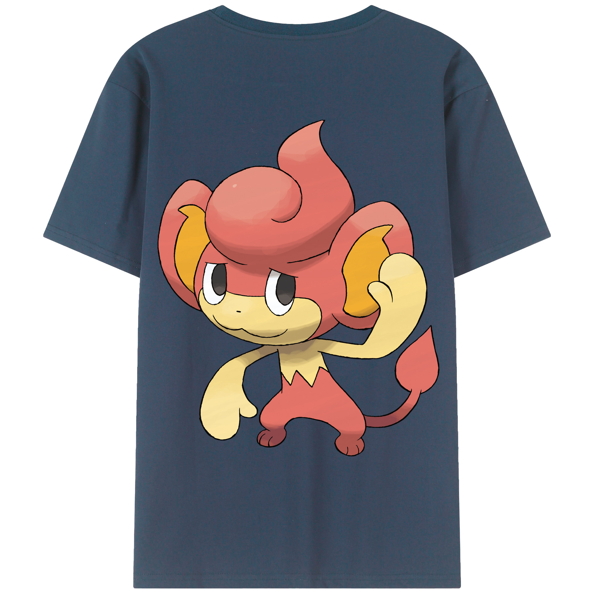 （画像用） ポケットモンスター Pokémon レディース半袖Tシャツ(バックプリント)
