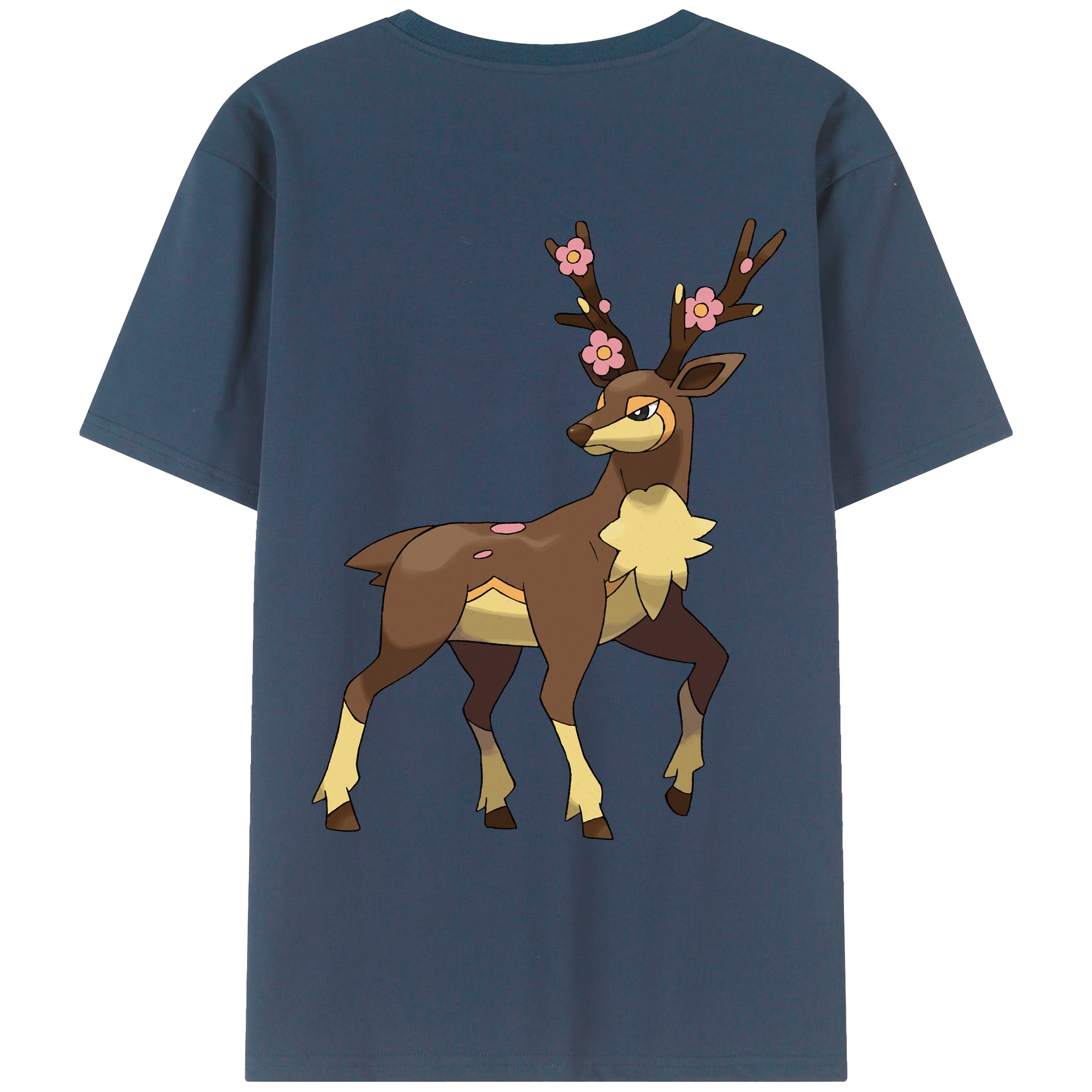 （画像用） ポケットモンスター Pokémon レディース半袖Tシャツ(バックプリント)
