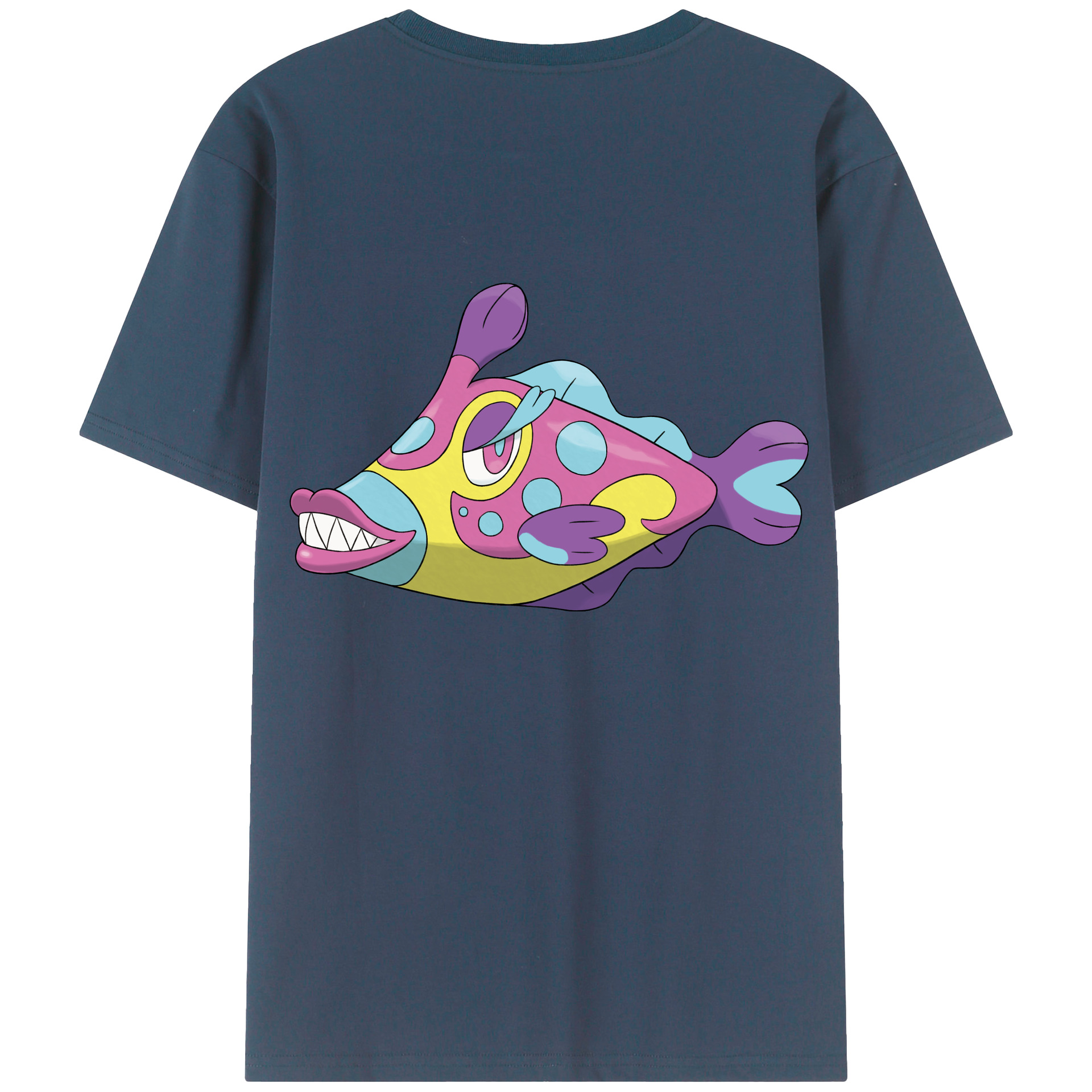 （画像用） ポケットモンスター Pokémon レディース半袖Tシャツ(バックプリント)