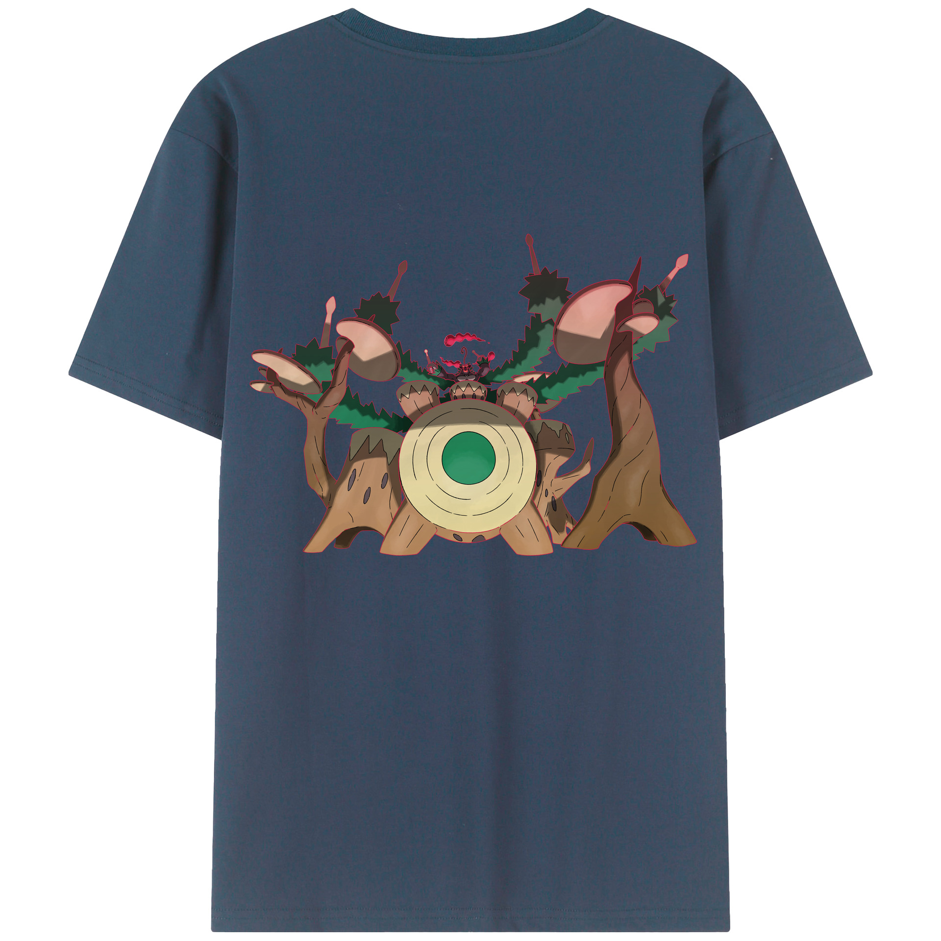 （画像用） ポケットモンスター Pokémon レディース半袖Tシャツ(バックプリント)