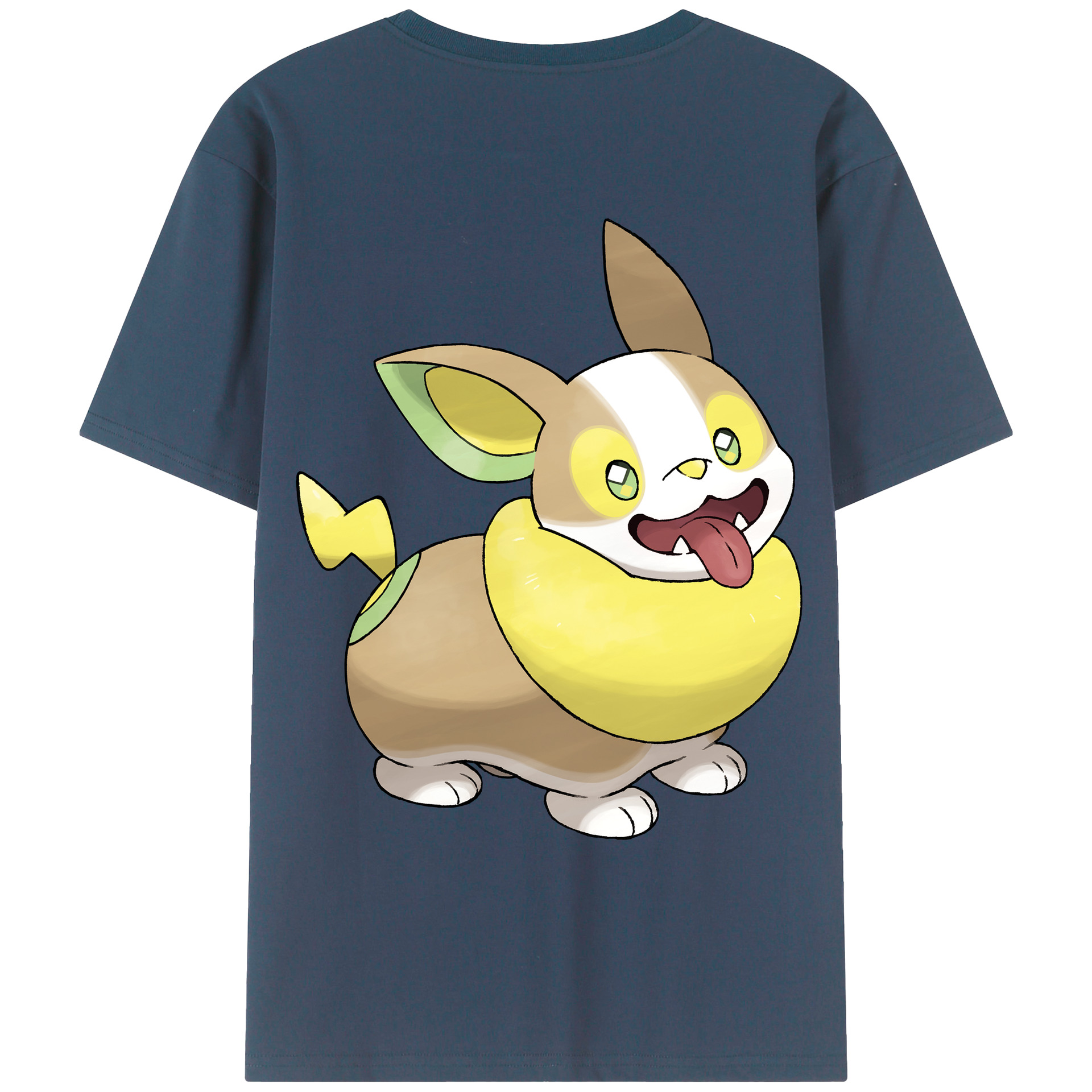（画像用） ポケットモンスター Pokémon レディース半袖Tシャツ(バックプリント)