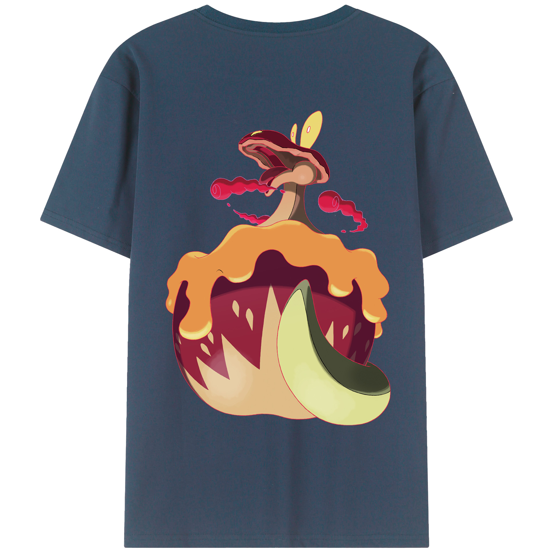 （画像用） ポケットモンスター Pokémon レディース半袖Tシャツ(バックプリント)