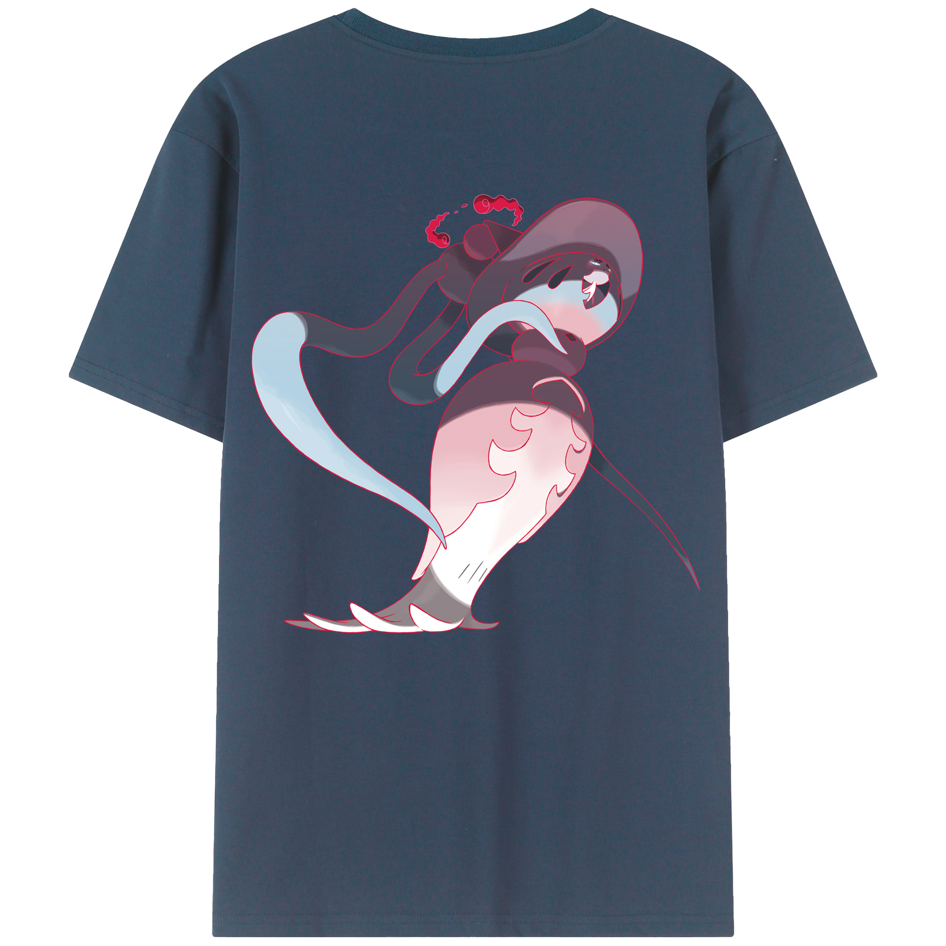 （画像用） ポケットモンスター Pokémon レディース半袖Tシャツ(バックプリント)