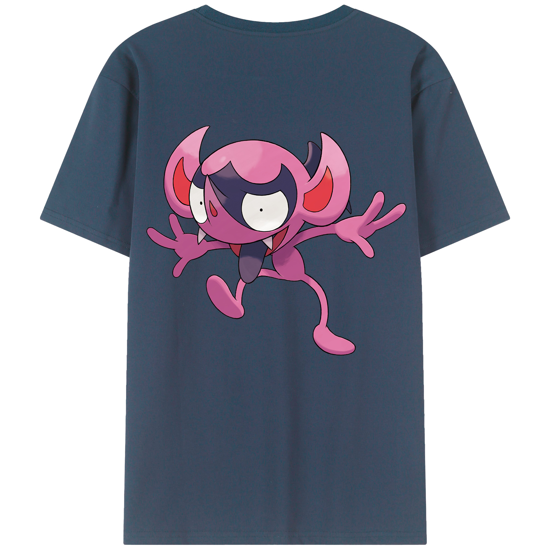 （画像用） ポケットモンスター Pokémon レディース半袖Tシャツ(バックプリント)