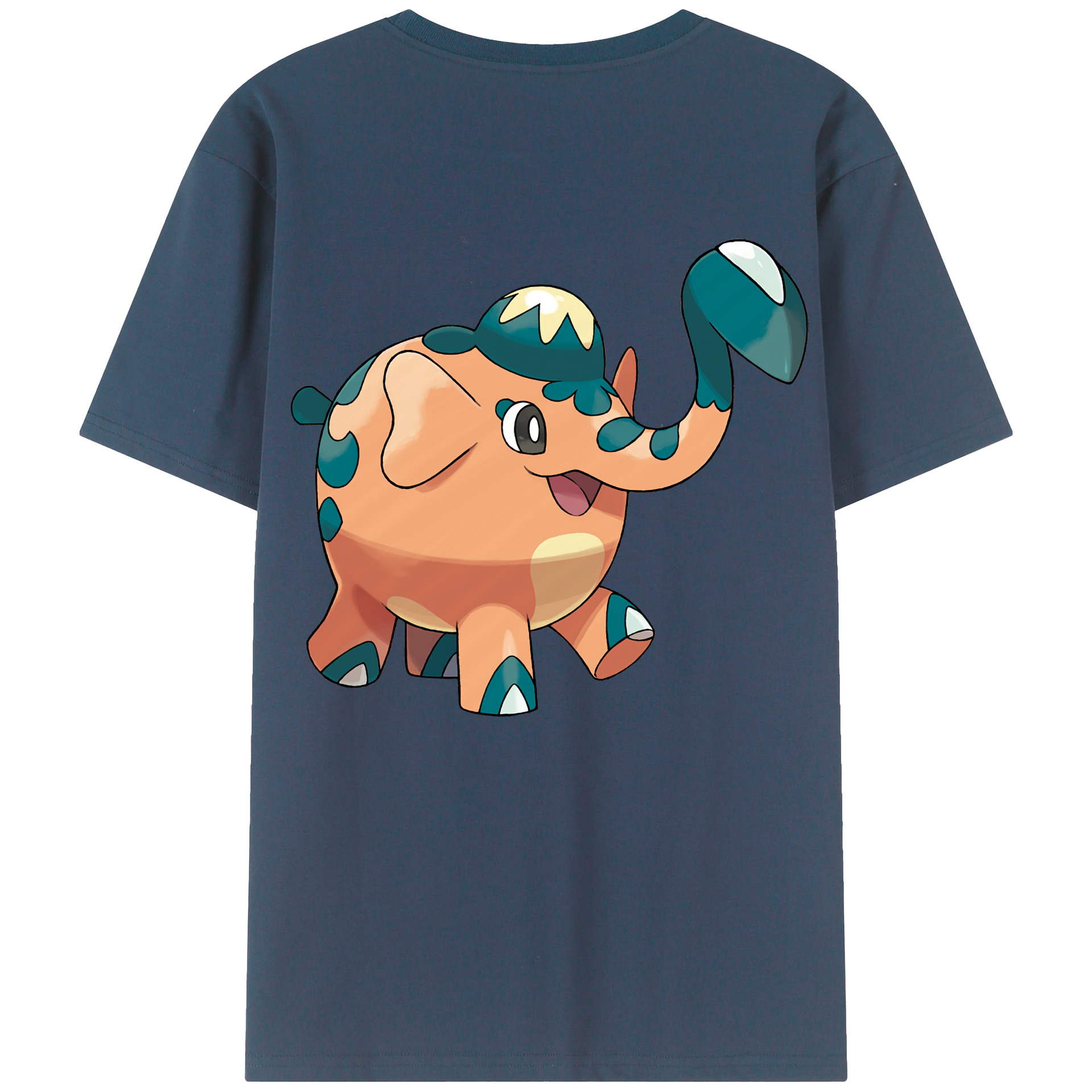 （画像用） ポケットモンスター Pokémon レディース半袖Tシャツ(バックプリント)