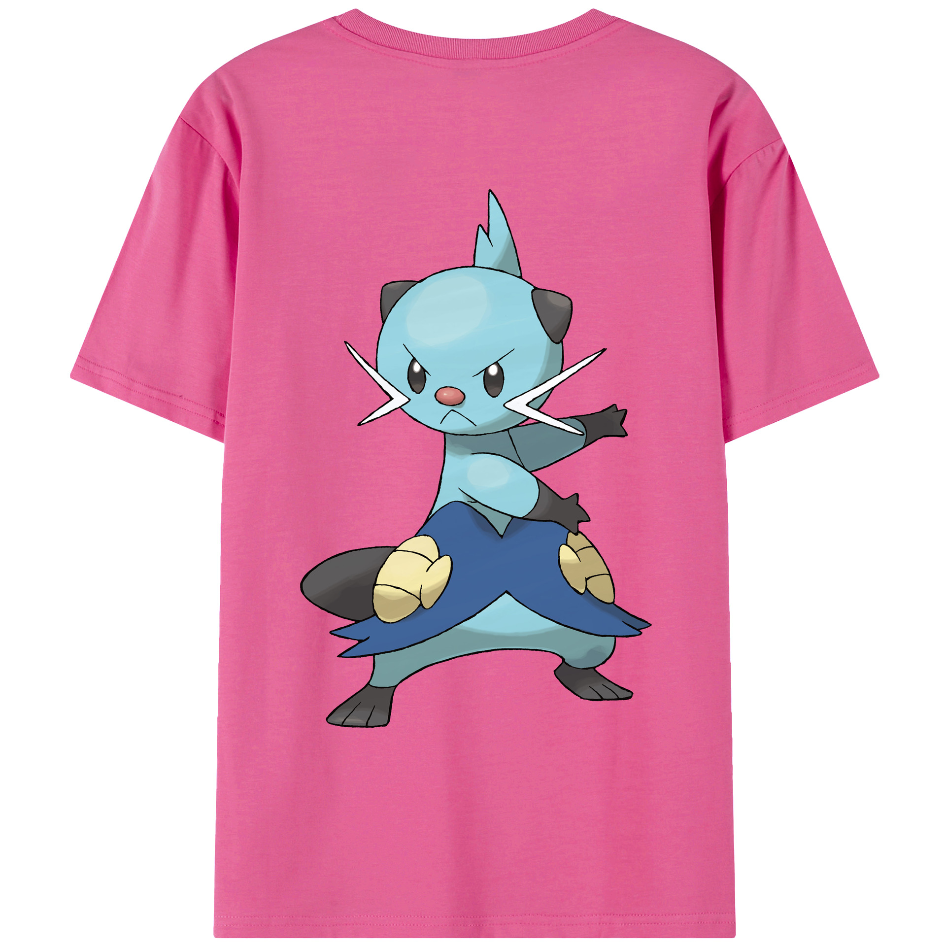 （画像用） ポケットモンスター Pokémon レディース半袖Tシャツ(バックプリント)