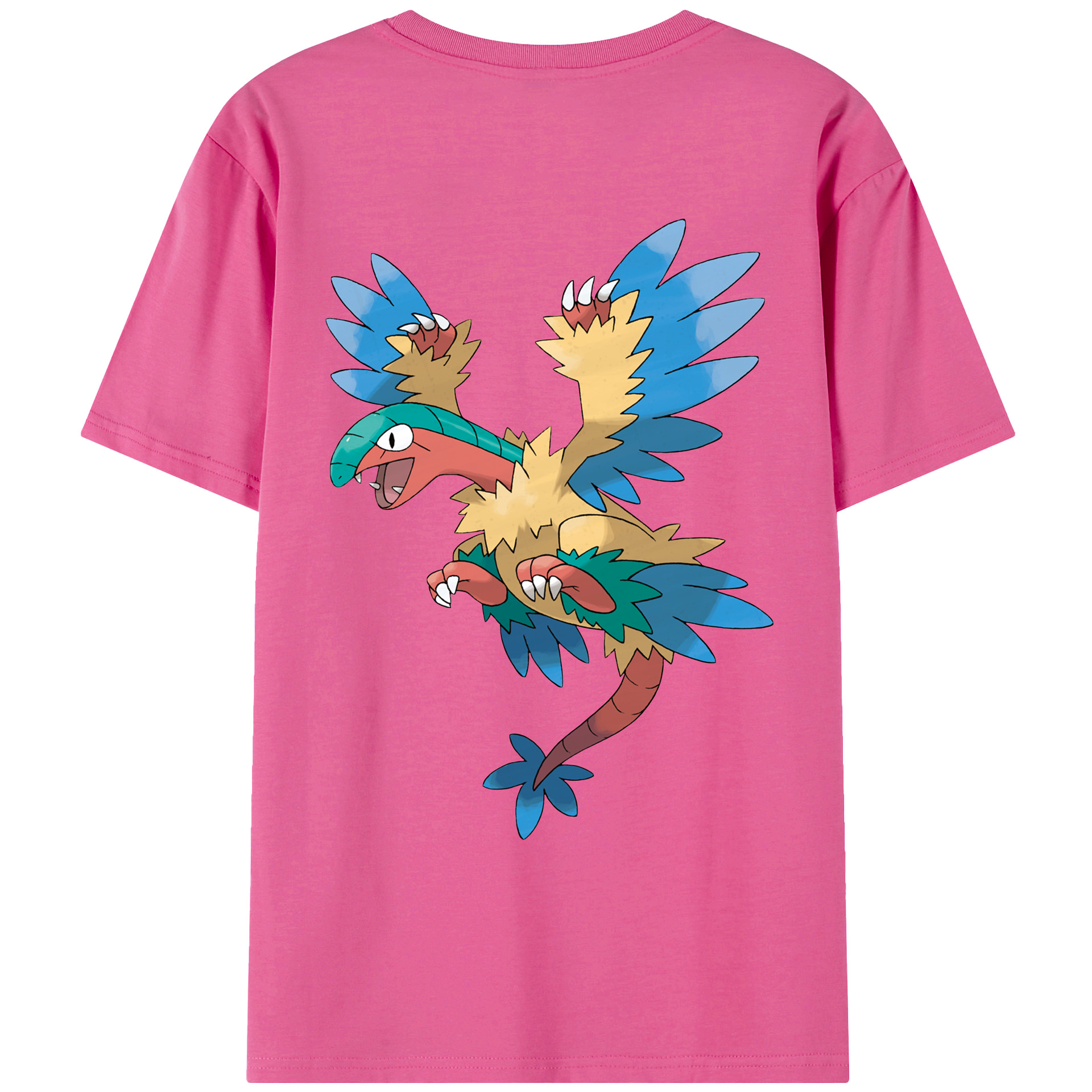 （画像用） ポケットモンスター Pokémon レディース半袖Tシャツ(バックプリント)