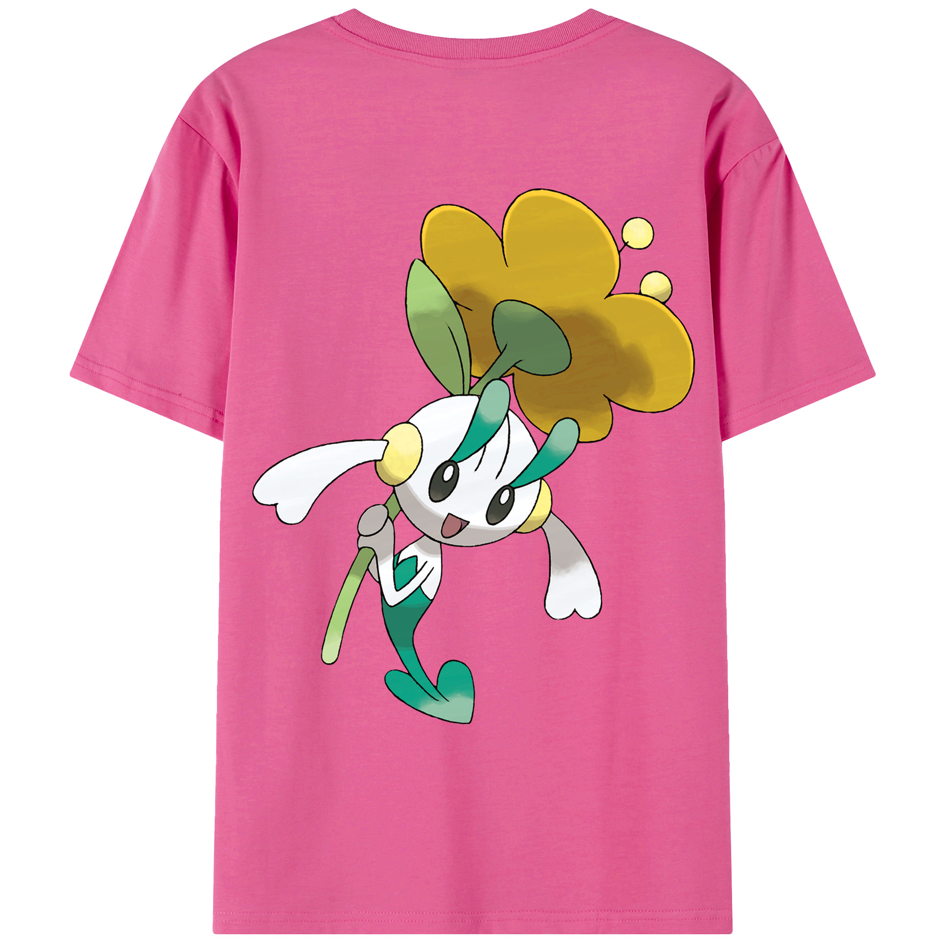 （画像用） ポケットモンスター Pokémon レディース半袖Tシャツ(バックプリント)