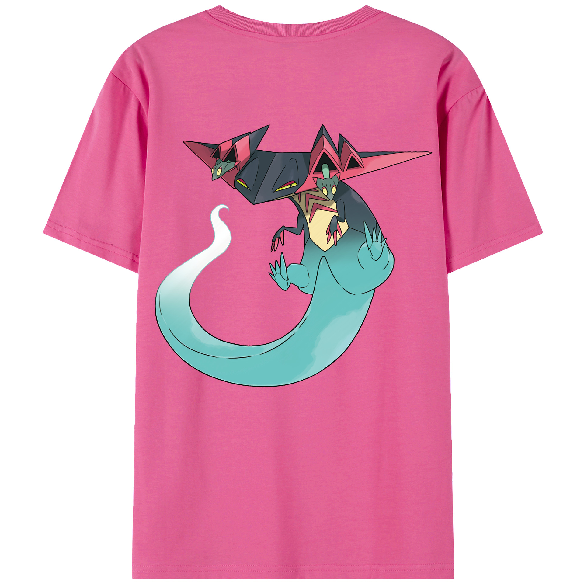 （画像用） ポケットモンスター Pokémon レディース半袖Tシャツ(バックプリント)