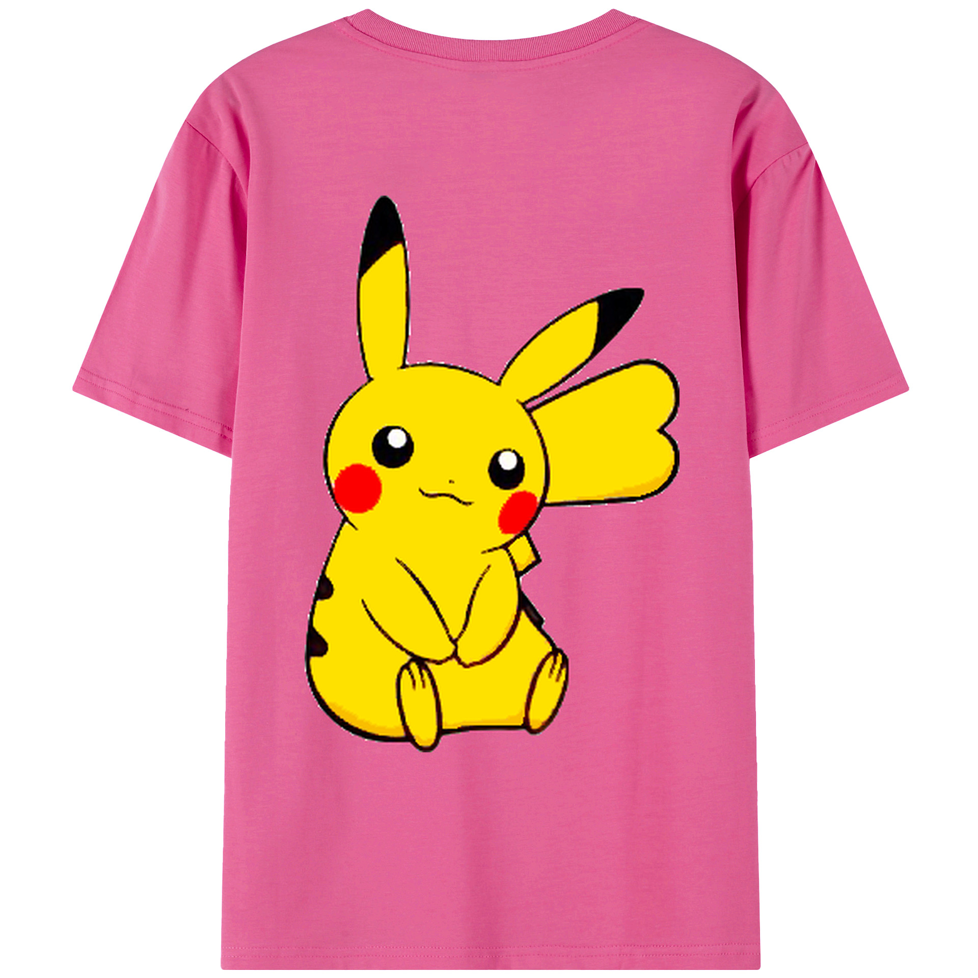 （画像用） ポケットモンスター Pokémon レディース半袖Tシャツ(バックプリント)