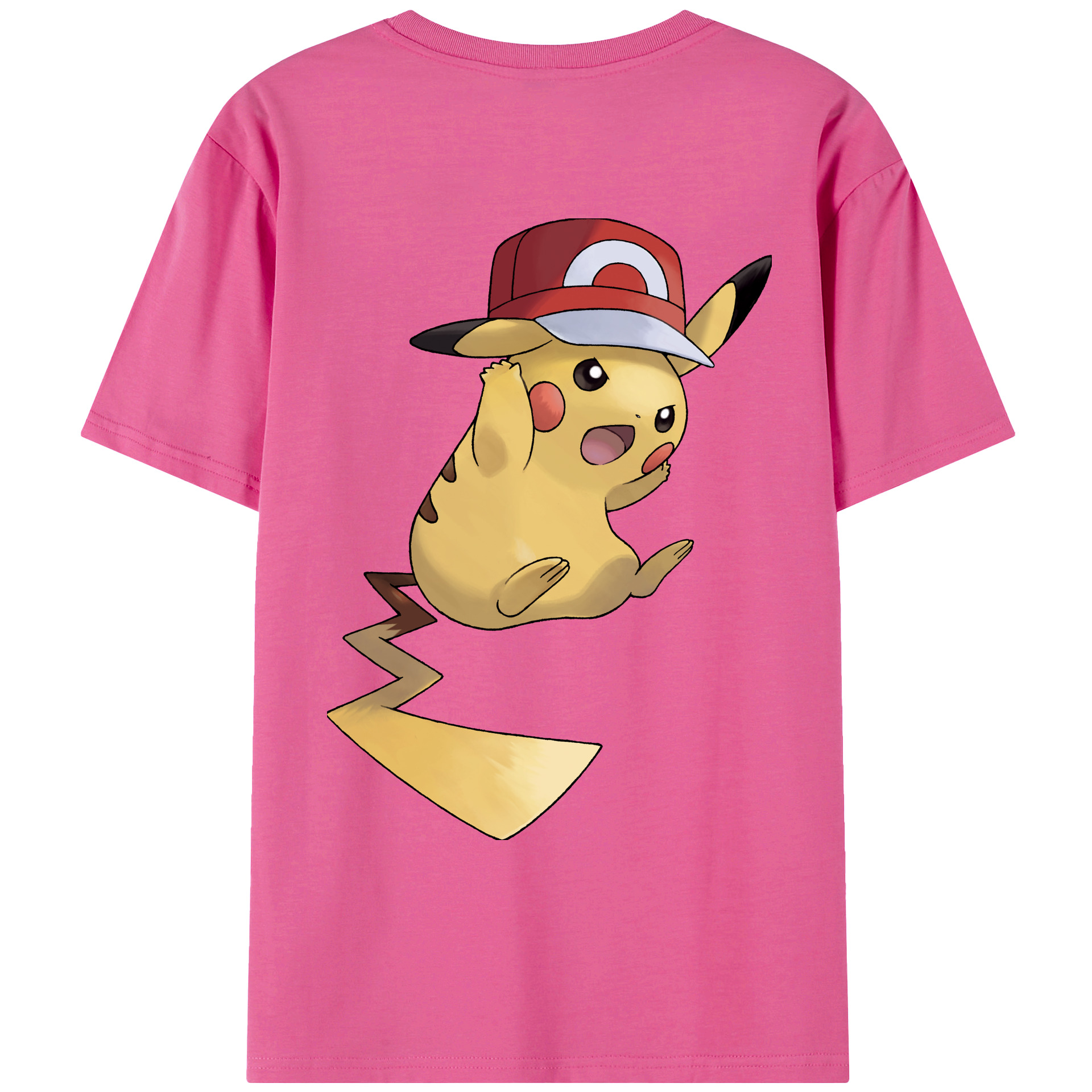 （画像用） ポケットモンスター Pokémon レディース半袖Tシャツ(バックプリント)