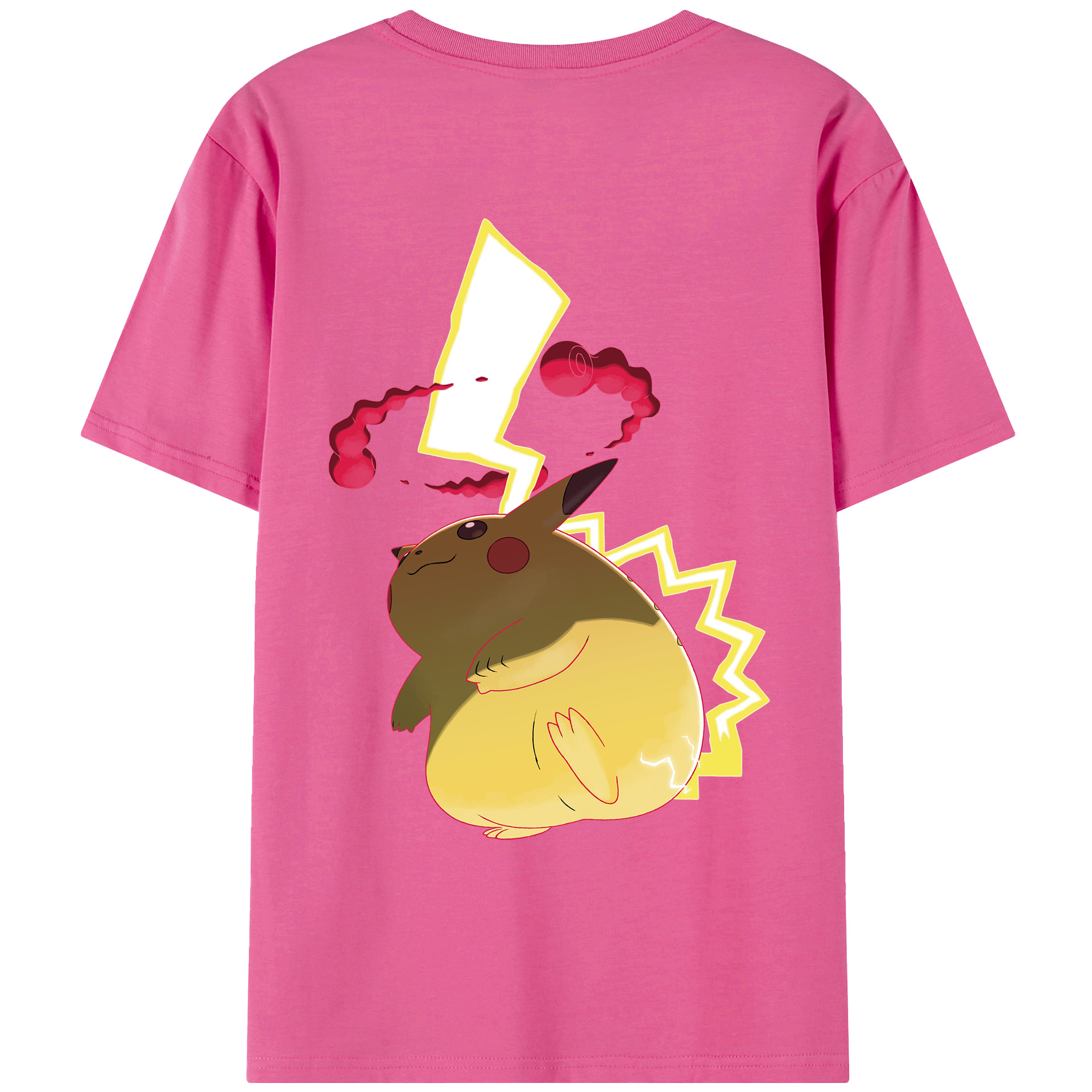（画像用） ポケットモンスター Pokémon レディース半袖Tシャツ(バックプリント)