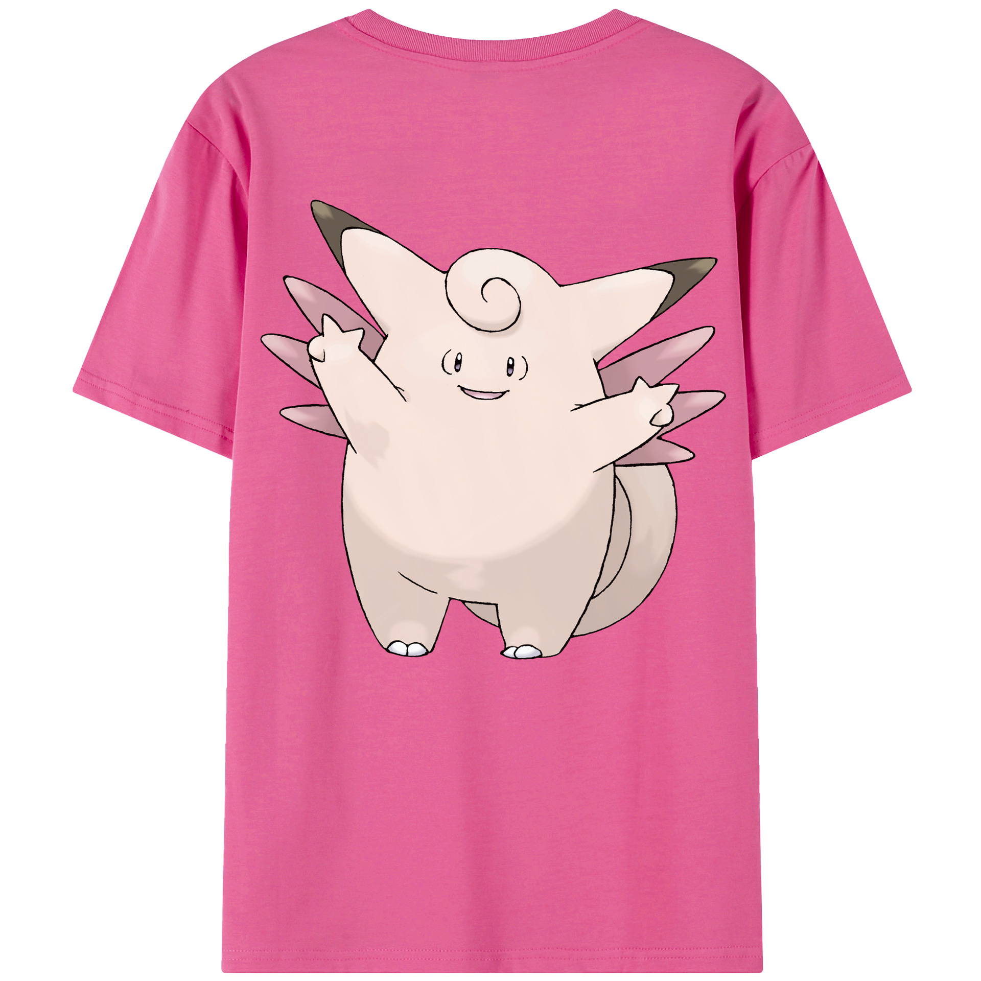 （画像用） ポケットモンスター Pokémon レディース半袖Tシャツ(バックプリント)