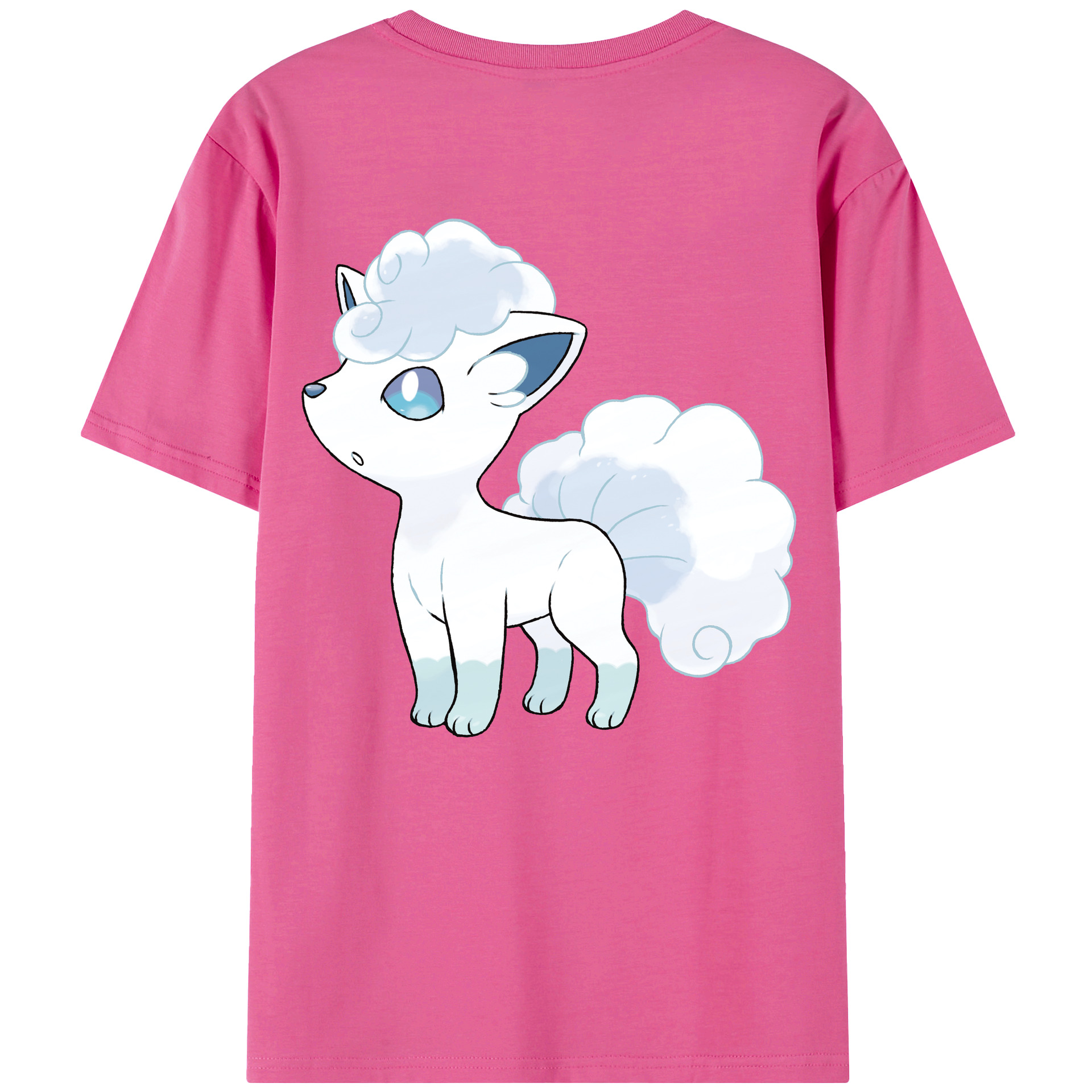 （画像用） ポケットモンスター Pokémon レディース半袖Tシャツ(バックプリント)