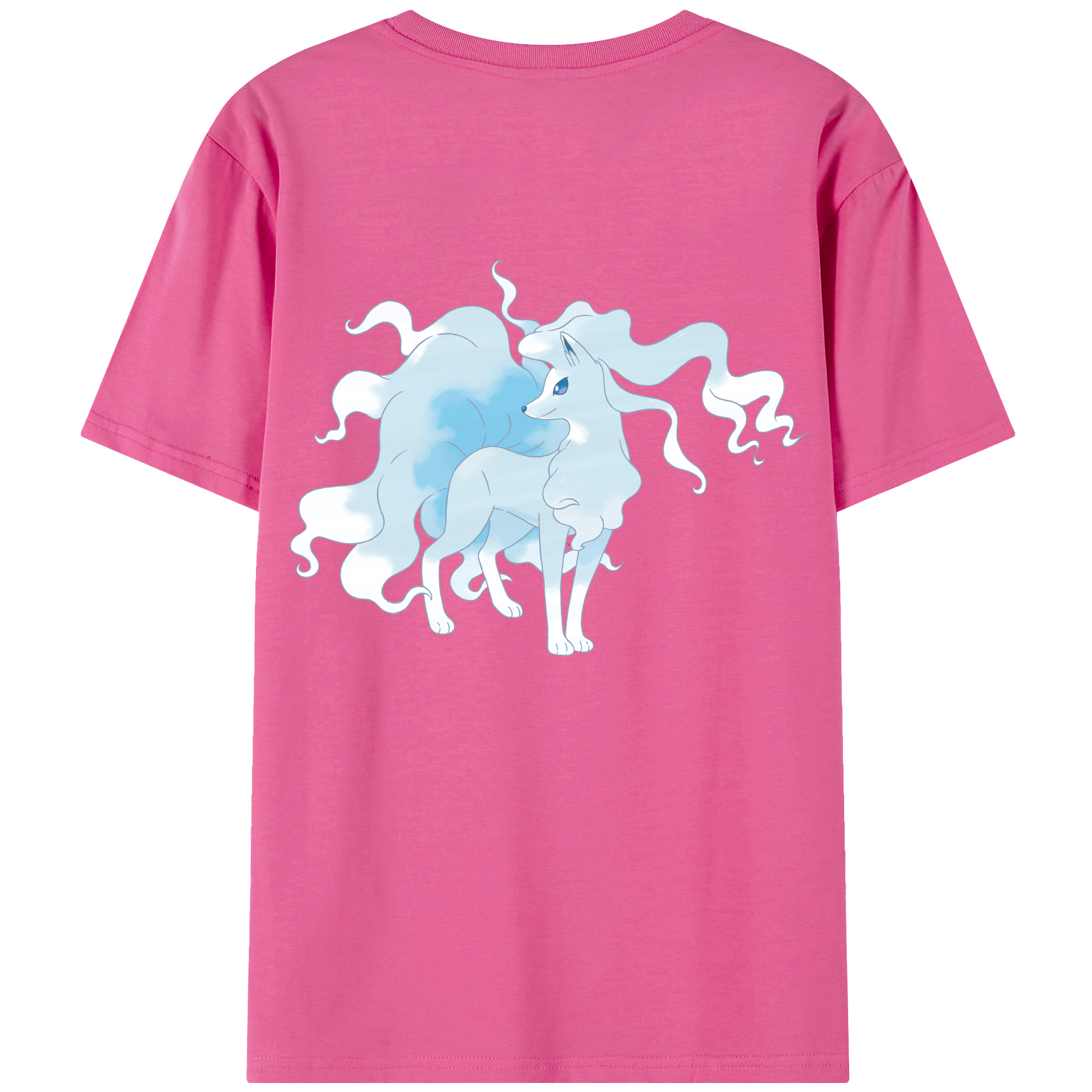 （画像用） ポケットモンスター Pokémon レディース半袖Tシャツ(バックプリント)