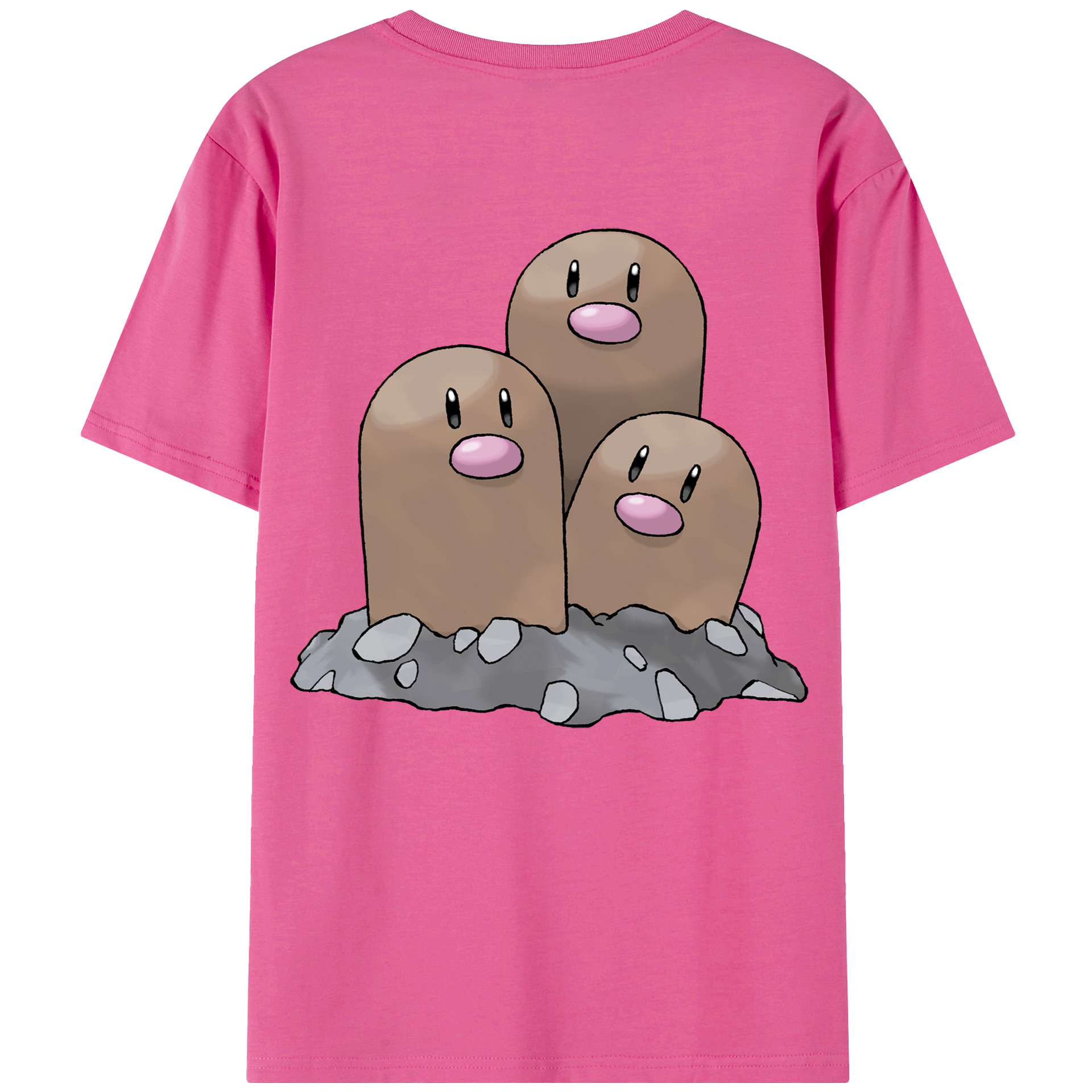 （画像用） ポケットモンスター Pokémon レディース半袖Tシャツ(バックプリント)