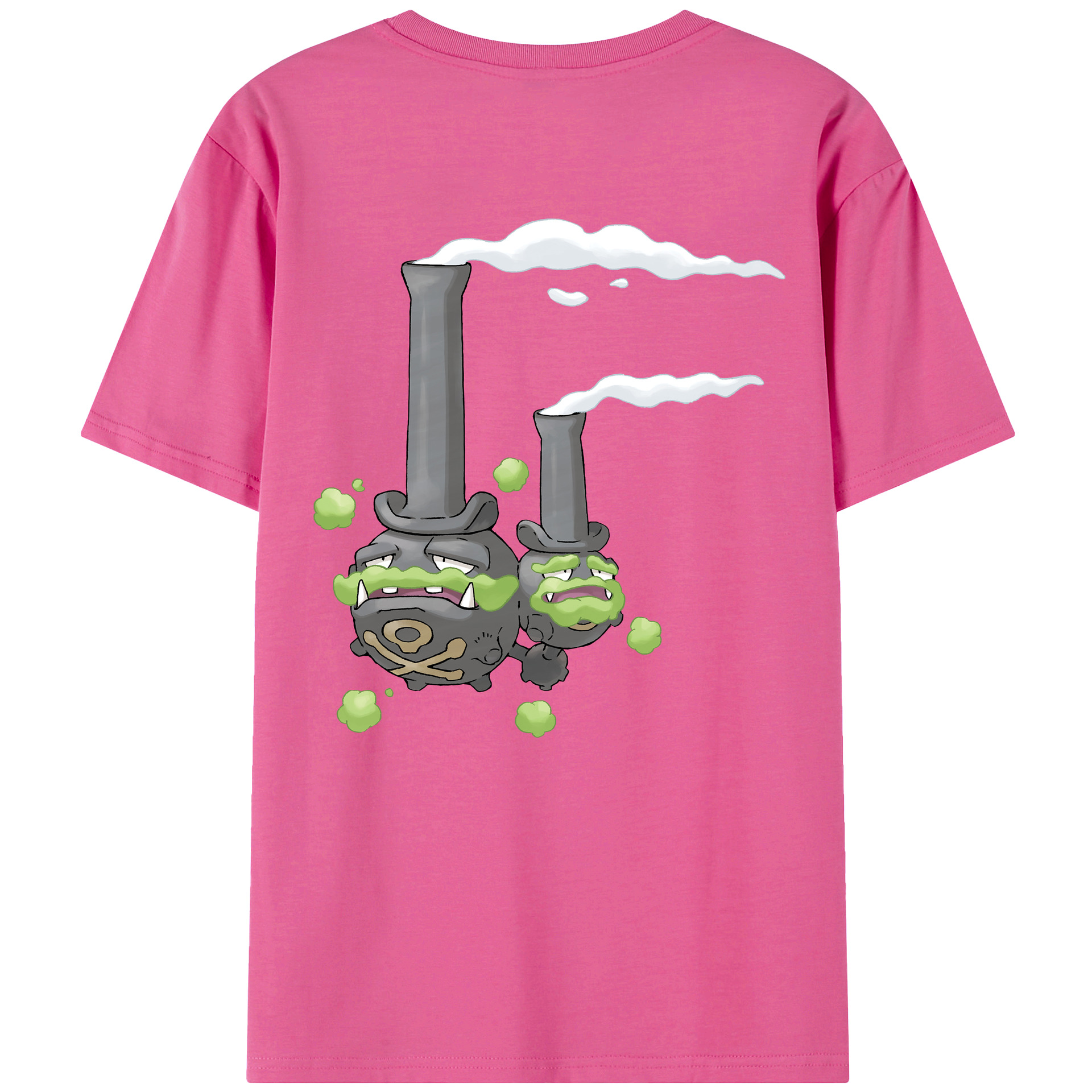 （画像用） ポケットモンスター Pokémon レディース半袖Tシャツ(バックプリント)