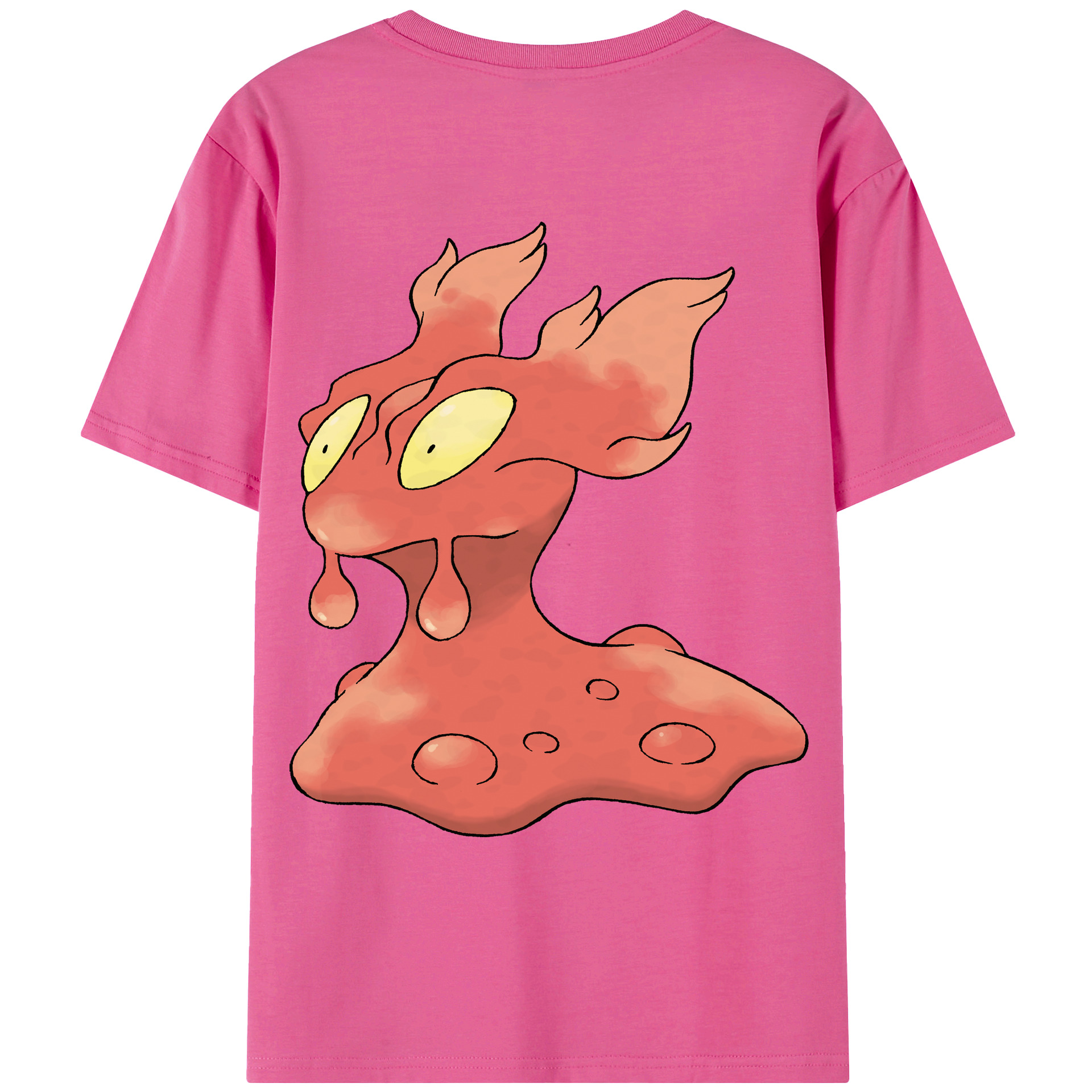 （画像用） ポケットモンスター Pokémon レディース半袖Tシャツ(バックプリント)