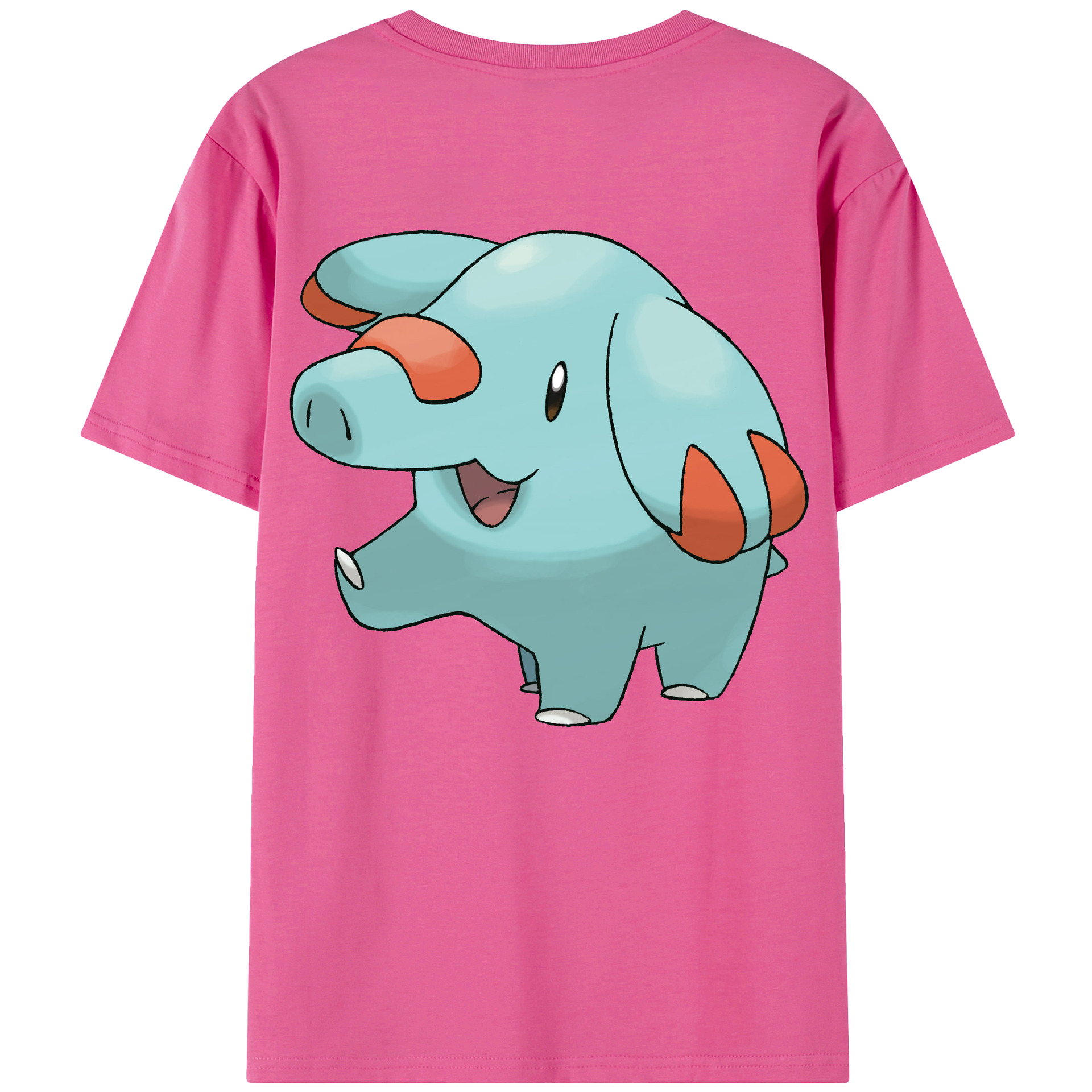（画像用） ポケットモンスター Pokémon レディース半袖Tシャツ(バックプリント)