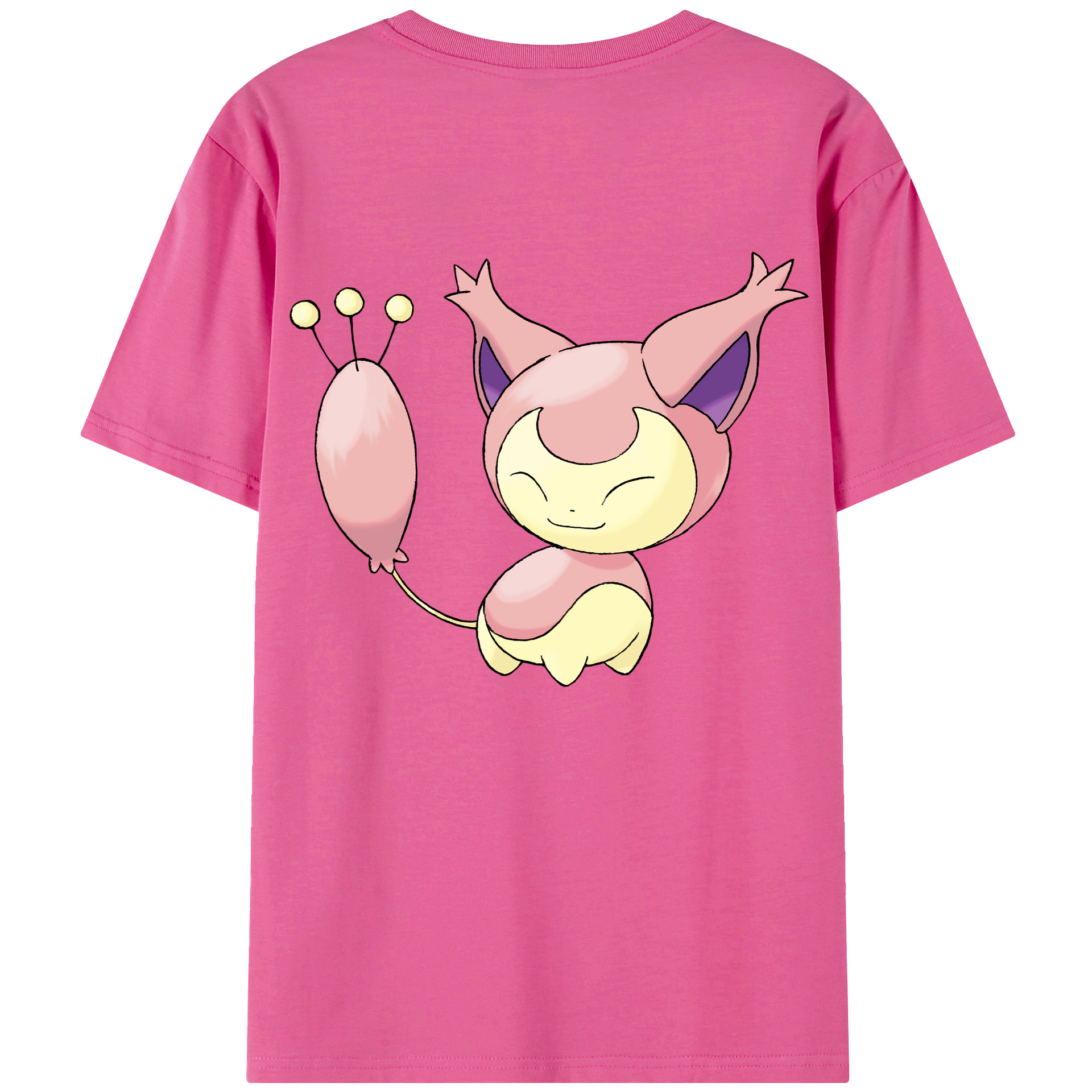 （画像用） ポケットモンスター Pokémon レディース半袖Tシャツ(バックプリント)