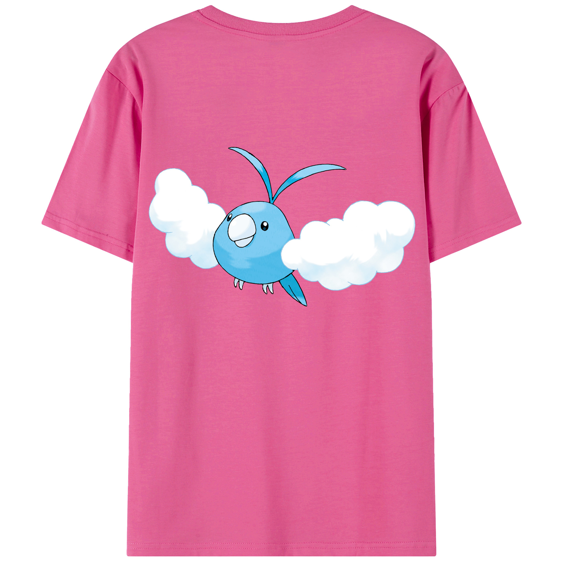 （画像用） ポケットモンスター Pokémon レディース半袖Tシャツ(バックプリント)