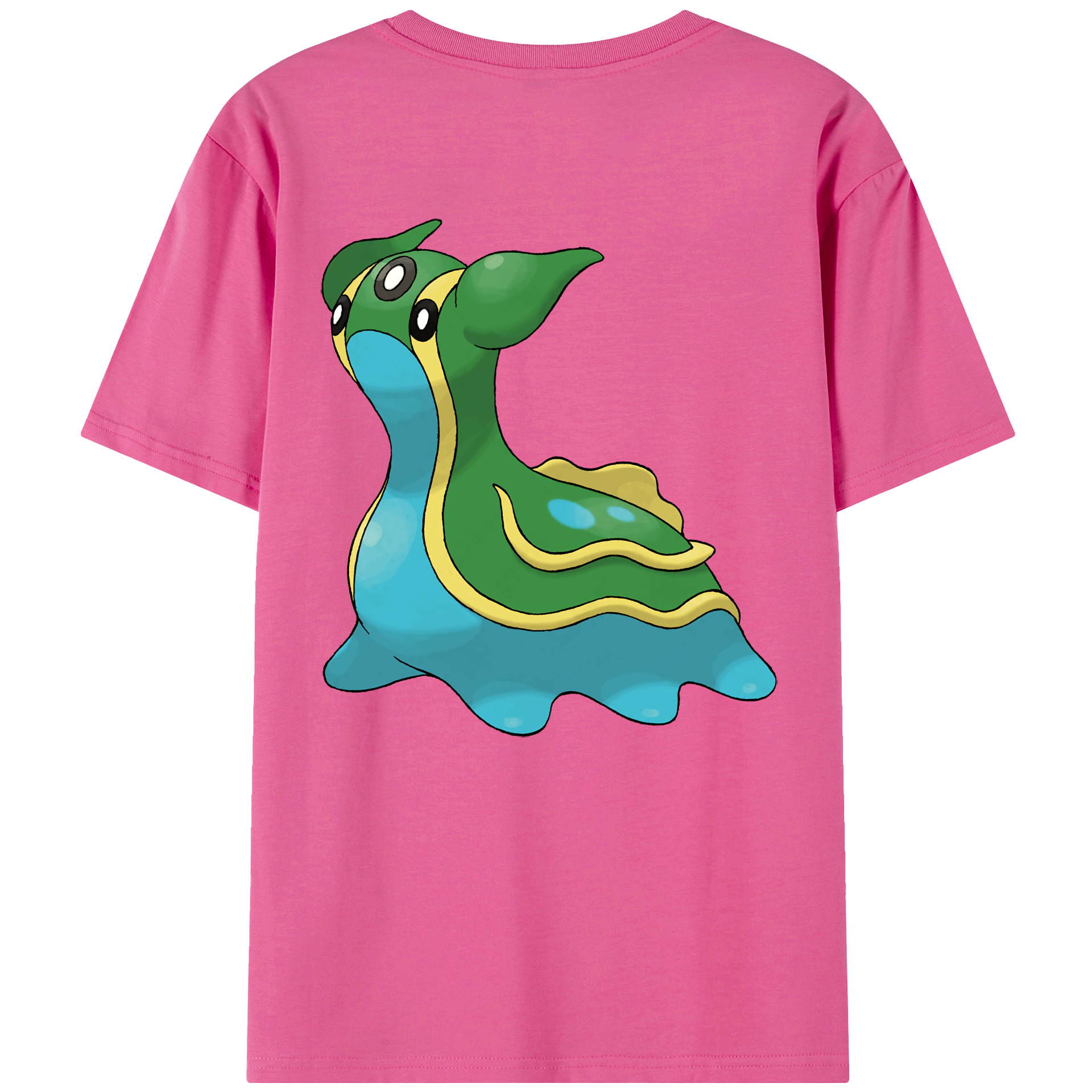 （画像用） ポケットモンスター Pokémon レディース半袖Tシャツ(バックプリント)