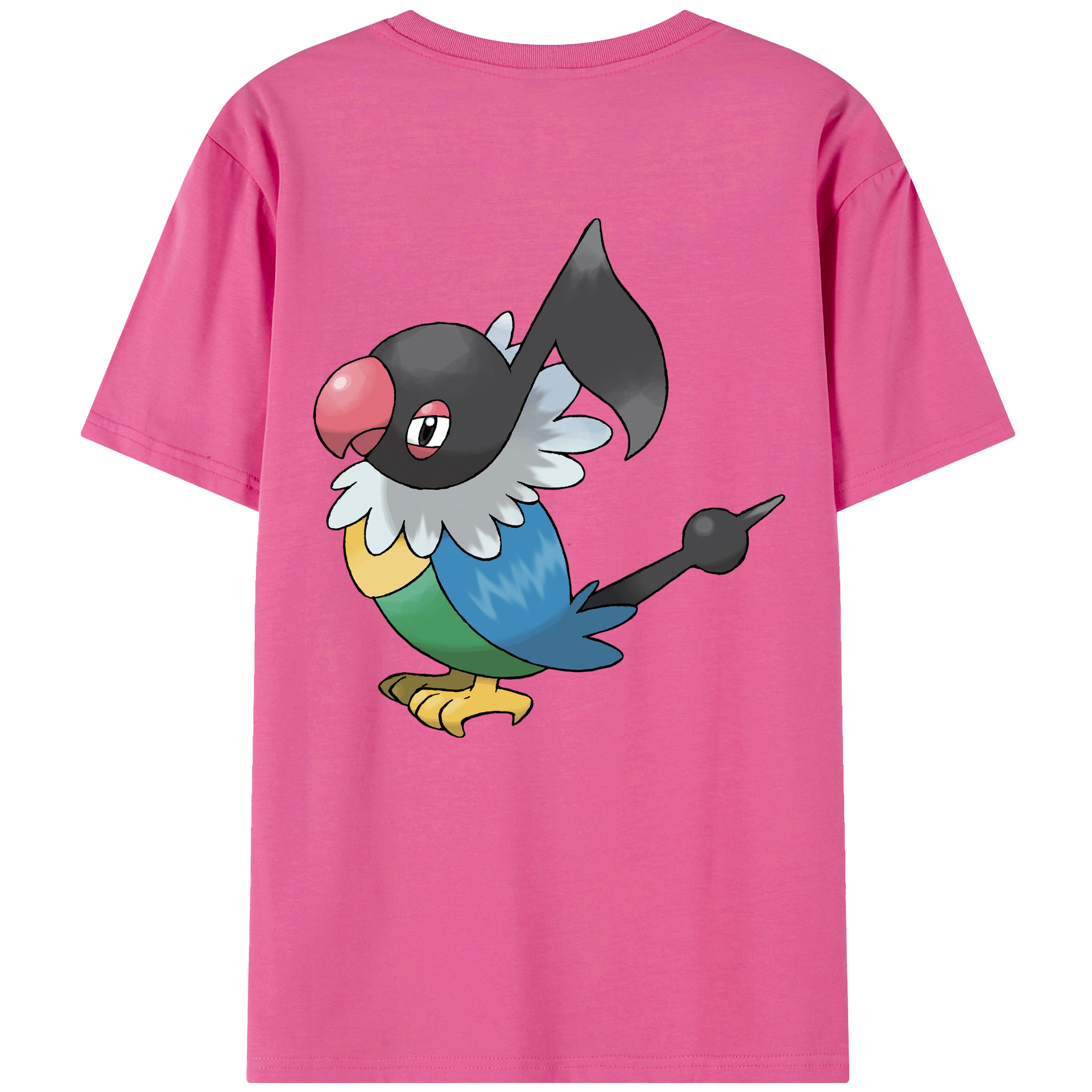 （画像用） ポケットモンスター Pokémon レディース半袖Tシャツ(バックプリント)