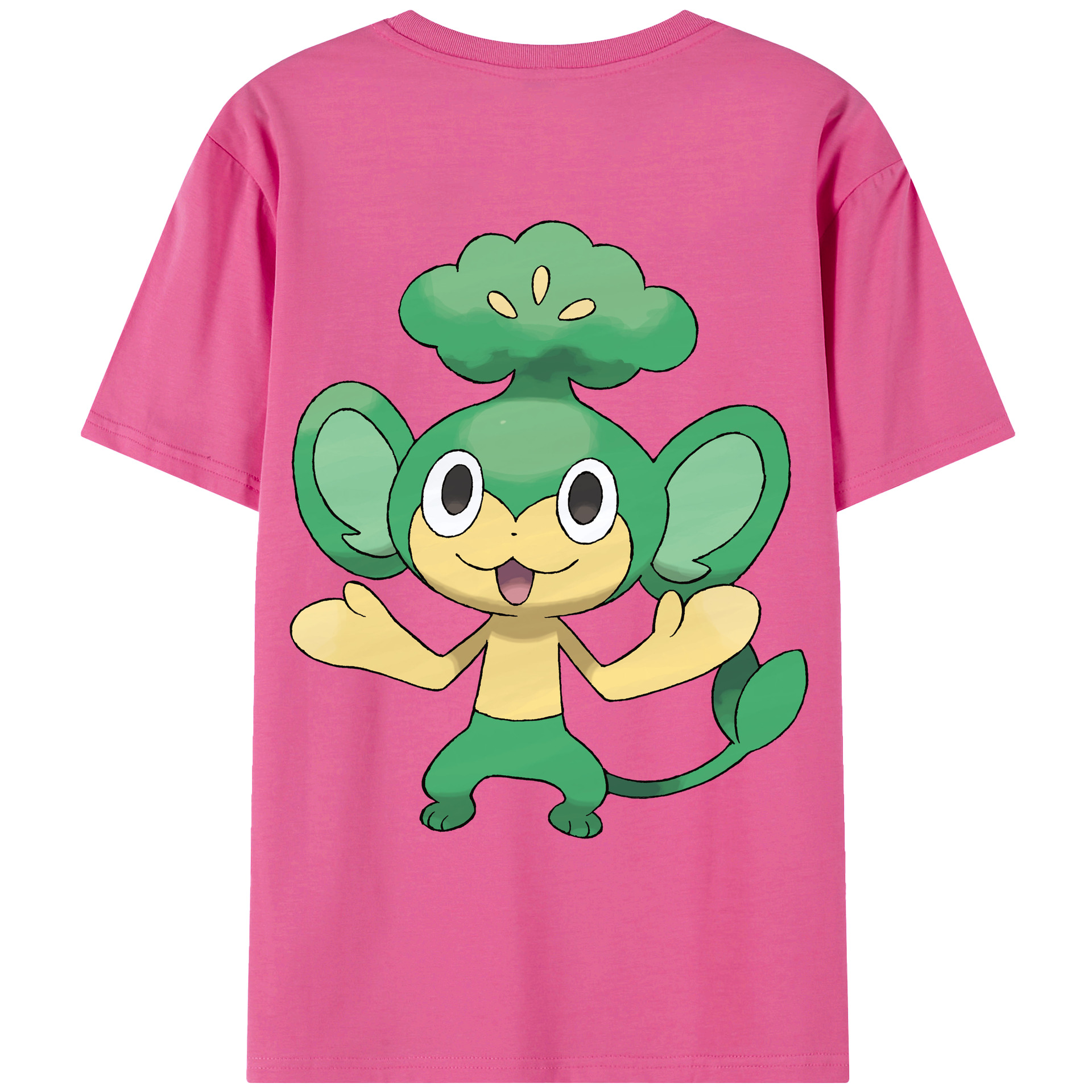 （画像用） ポケットモンスター Pokémon レディース半袖Tシャツ(バックプリント)
