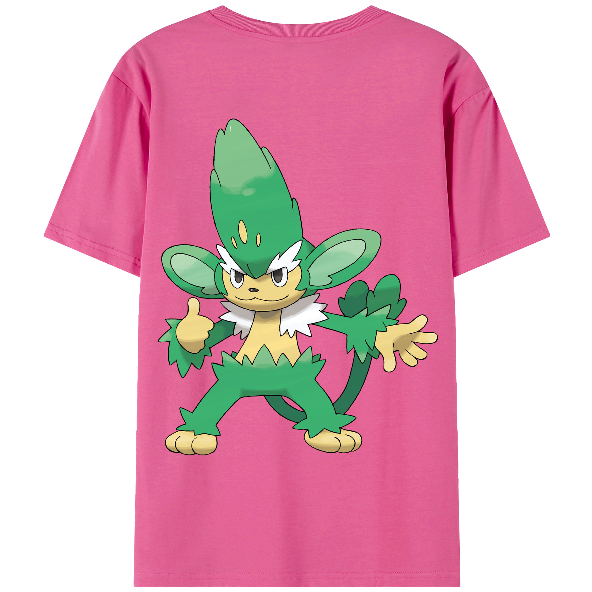（画像用） ポケットモンスター Pokémon レディース半袖Tシャツ(バックプリント)