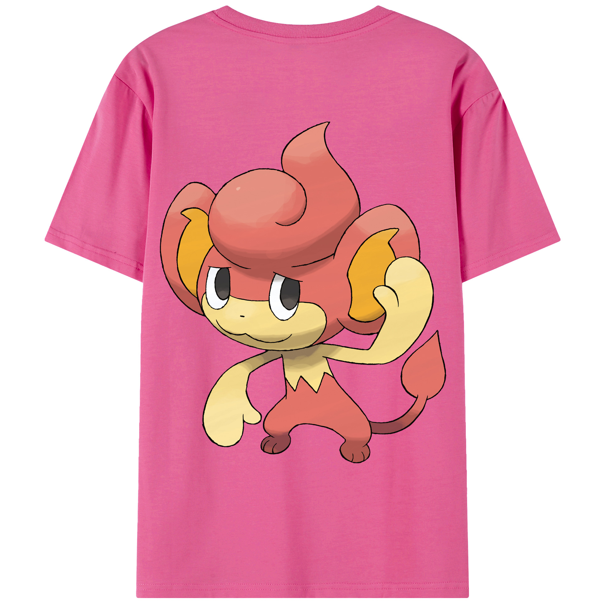 （画像用） ポケットモンスター Pokémon レディース半袖Tシャツ(バックプリント)