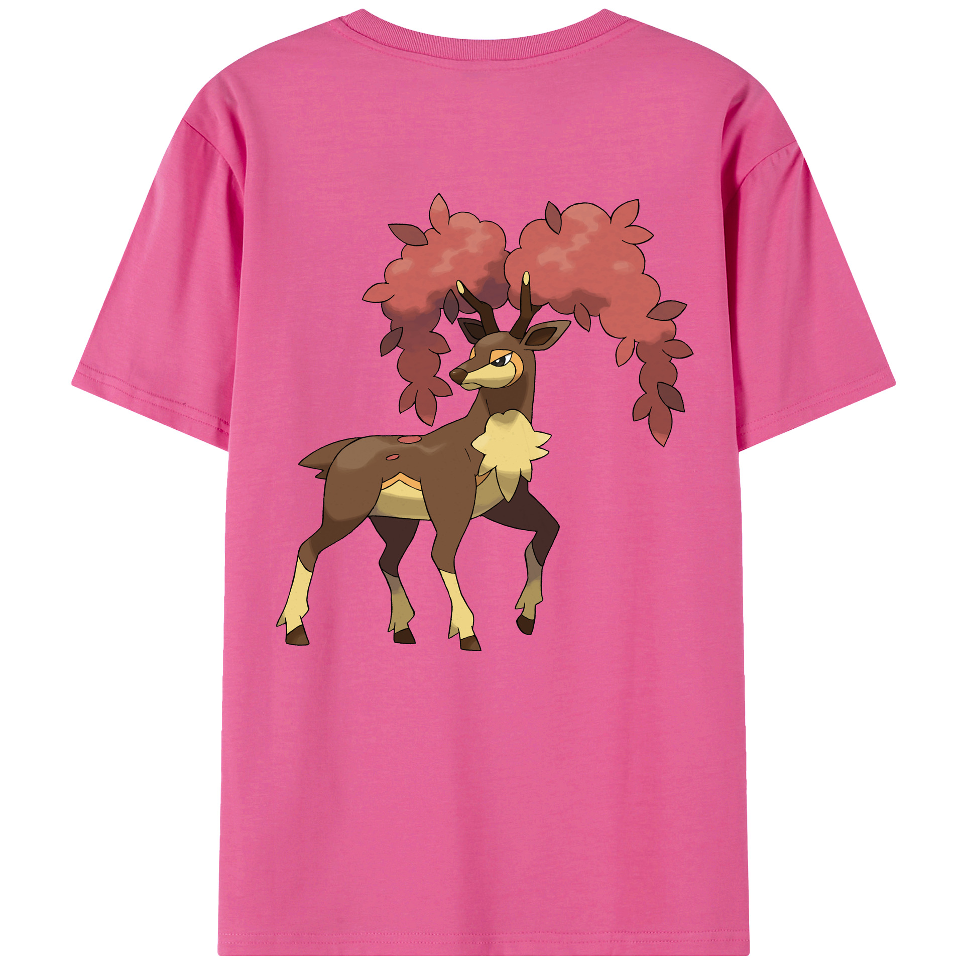 （画像用） ポケットモンスター Pokémon レディース半袖Tシャツ(バックプリント)