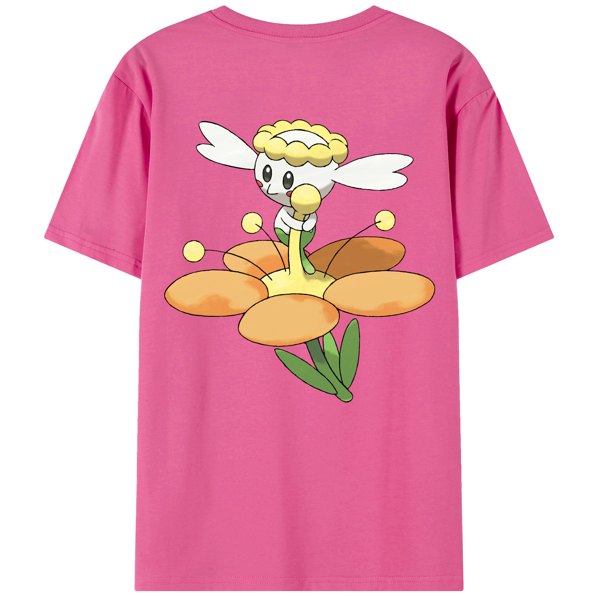 （画像用） ポケットモンスター Pokémon レディース半袖Tシャツ(バックプリント)