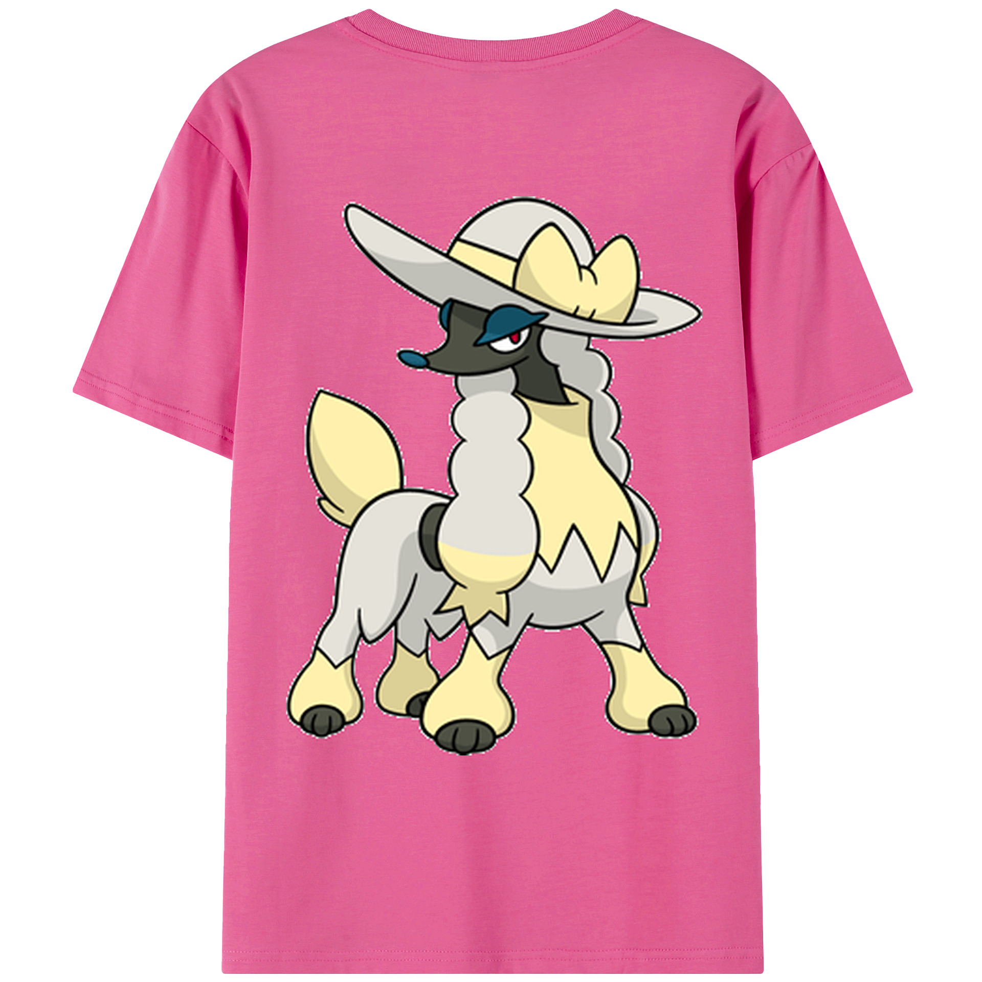 （画像用） ポケットモンスター Pokémon レディース半袖Tシャツ(バックプリント)
