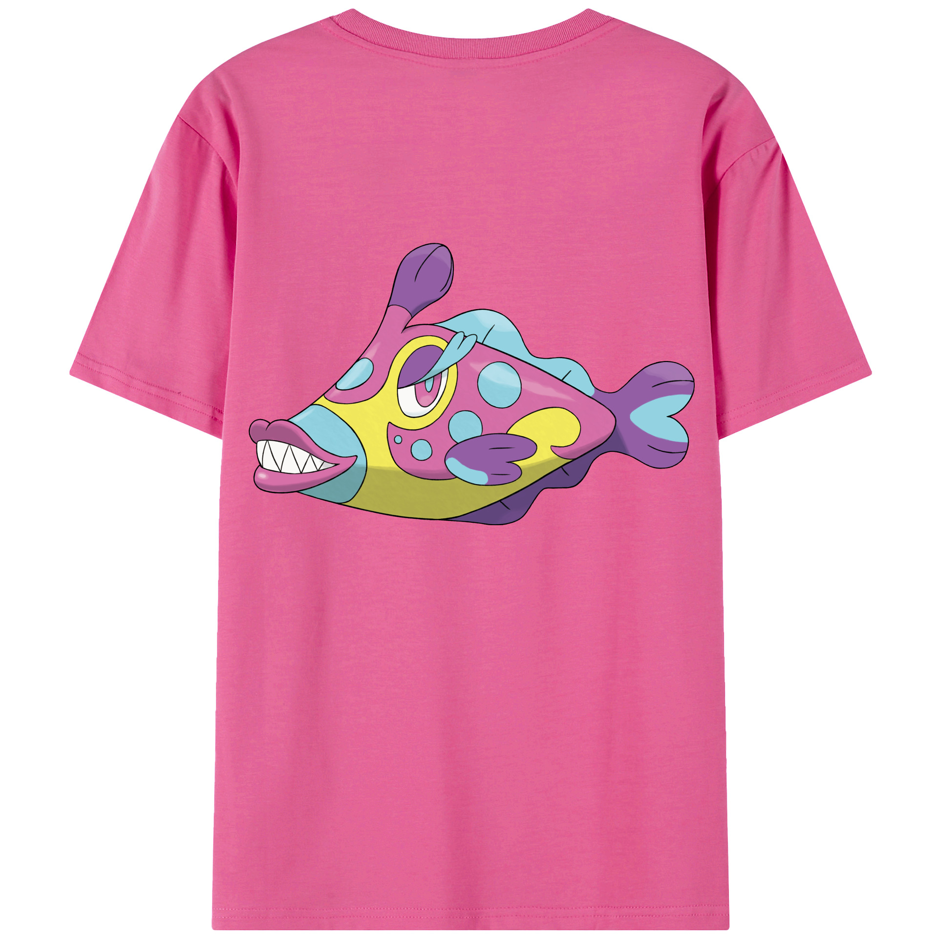 （画像用） ポケットモンスター Pokémon レディース半袖Tシャツ(バックプリント)