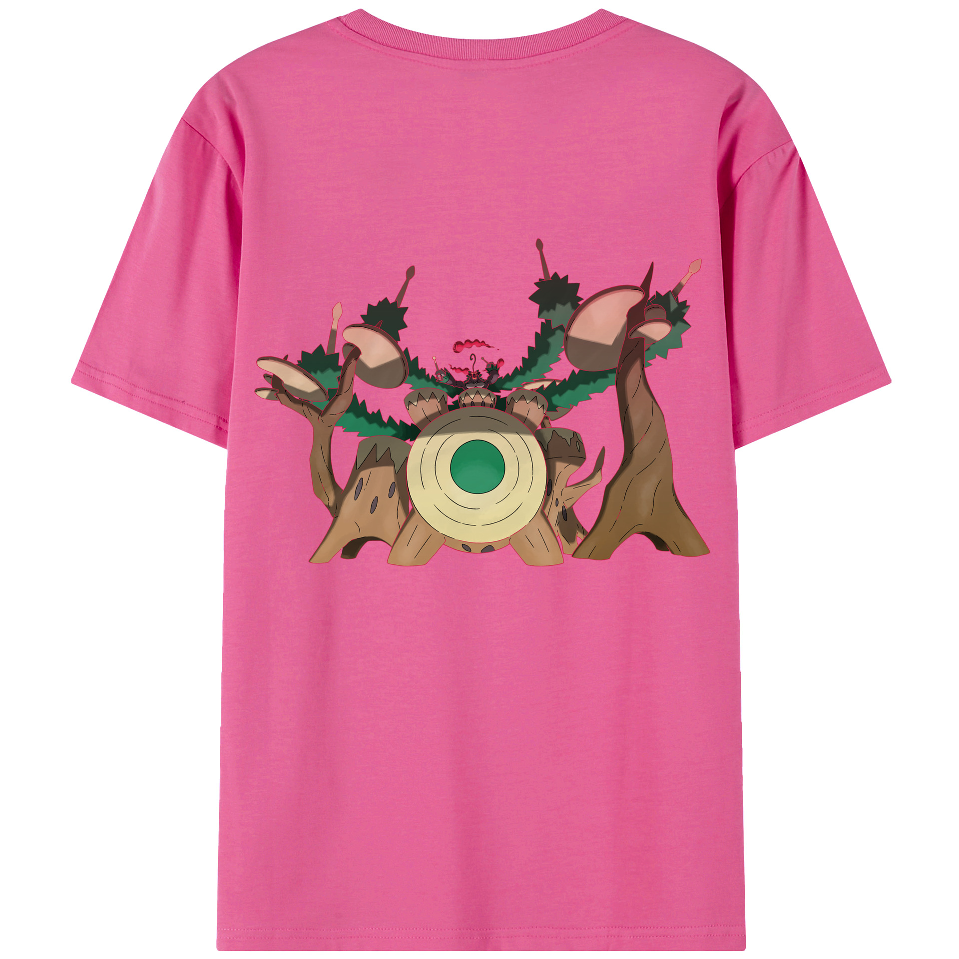 （画像用） ポケットモンスター Pokémon レディース半袖Tシャツ(バックプリント)
