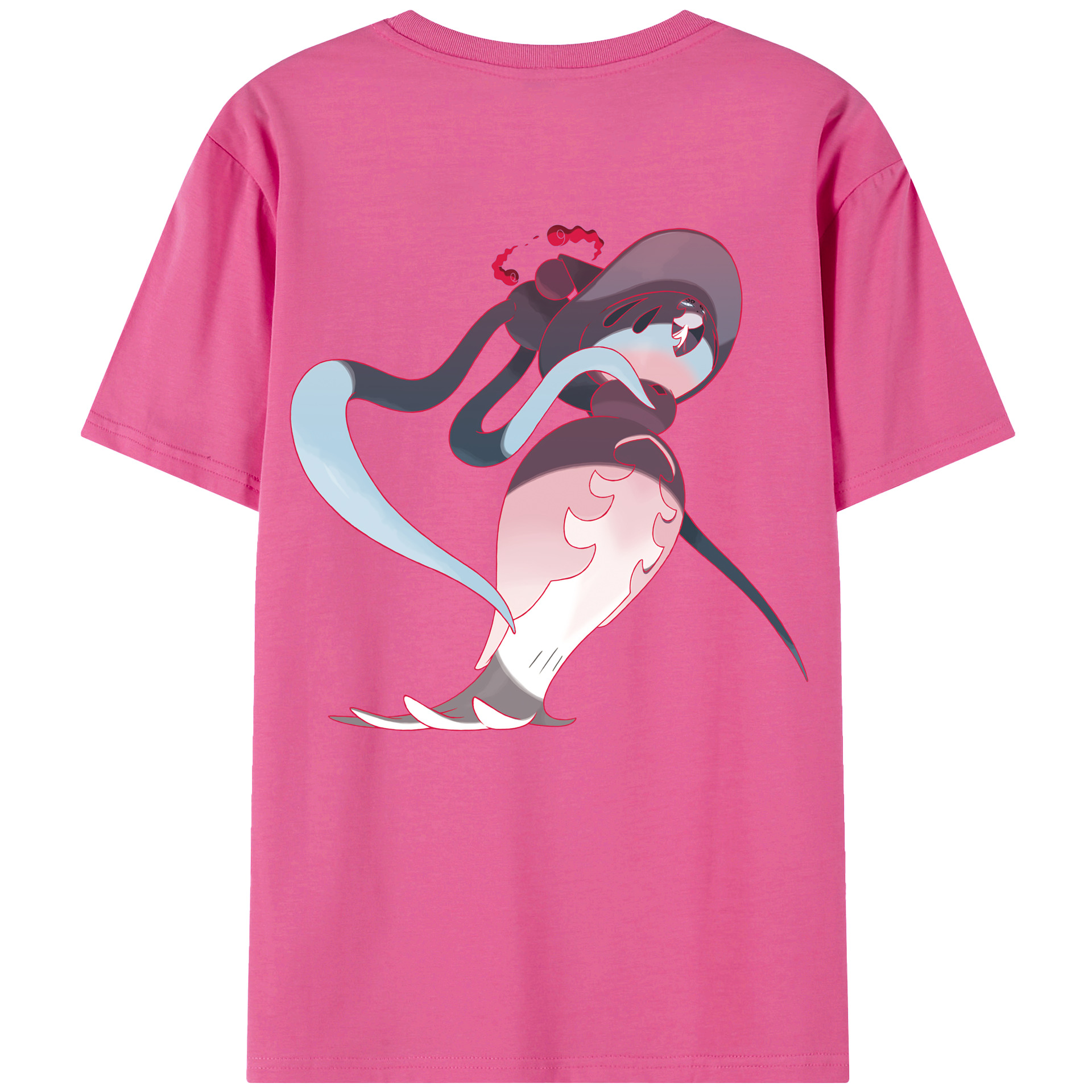 （画像用） ポケットモンスター Pokémon レディース半袖Tシャツ(バックプリント)