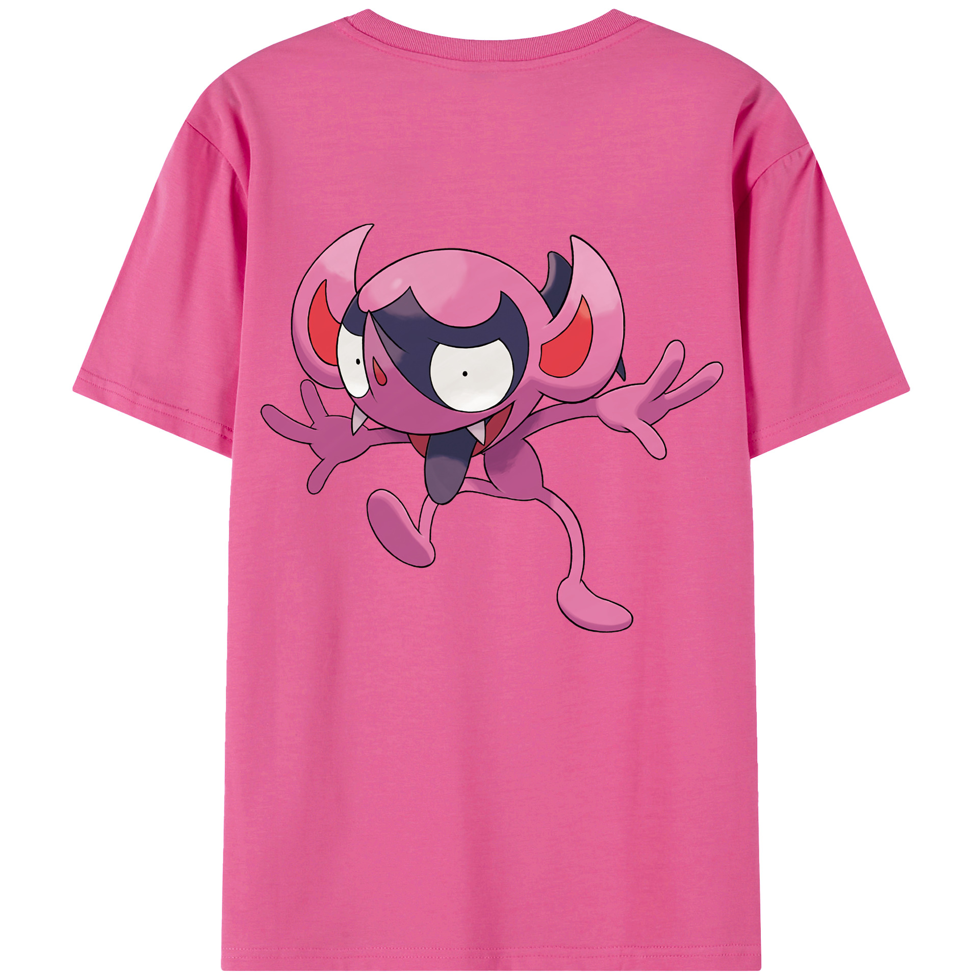 （画像用） ポケットモンスター Pokémon レディース半袖Tシャツ(バックプリント)