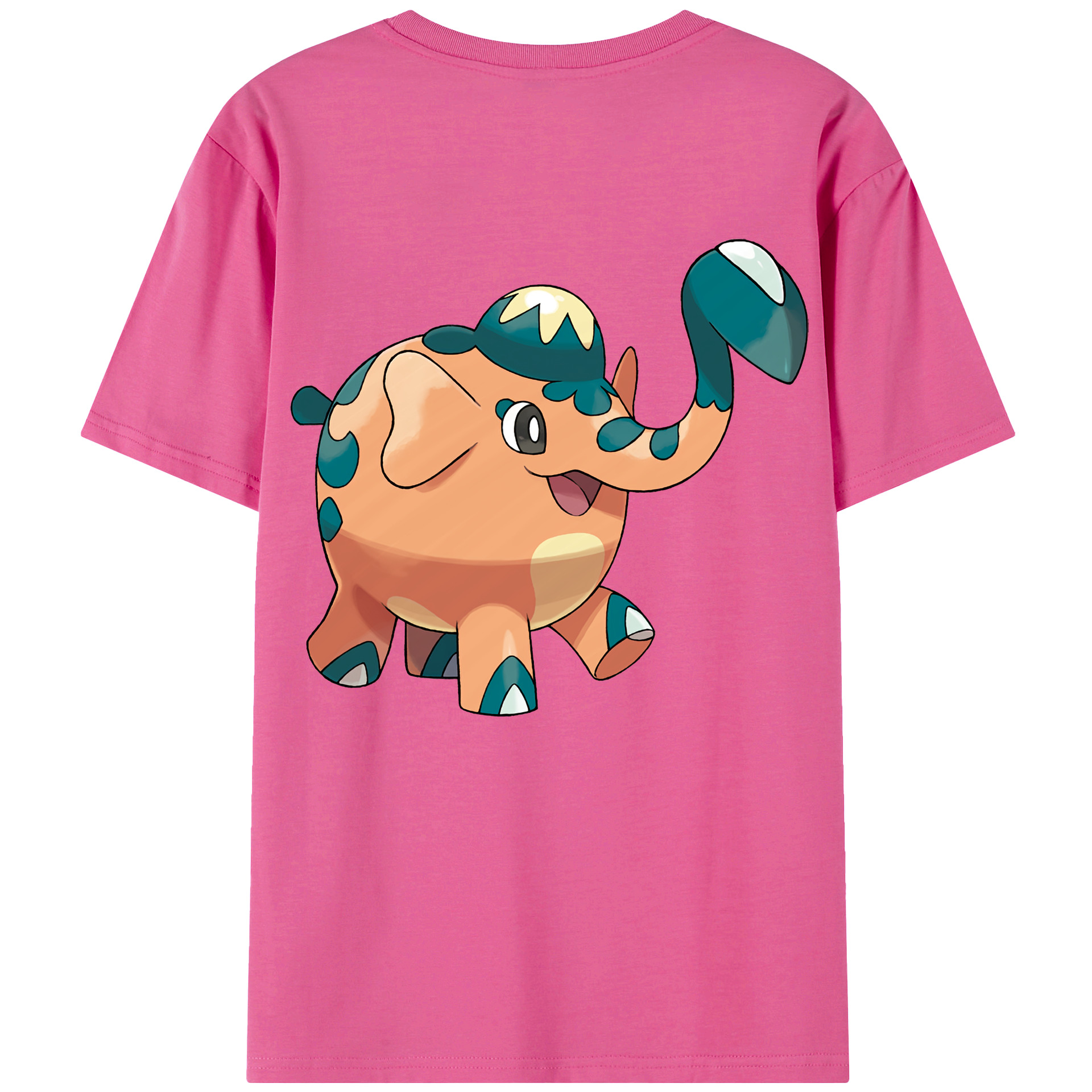 （画像用） ポケットモンスター Pokémon レディース半袖Tシャツ(バックプリント)