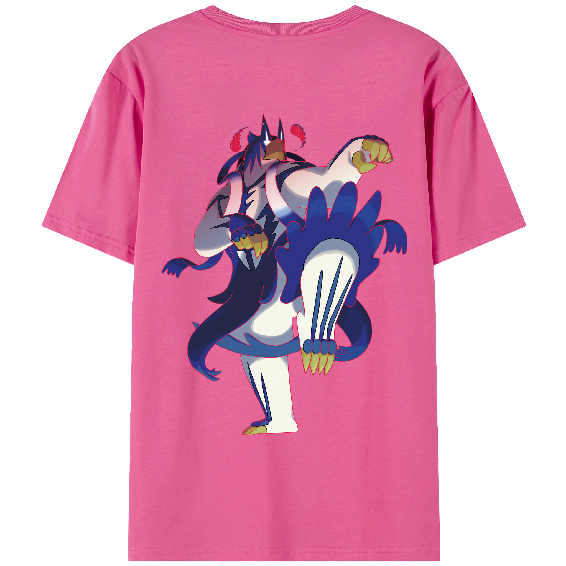 （画像用） ポケットモンスター Pokémon レディース半袖Tシャツ(バックプリント)
