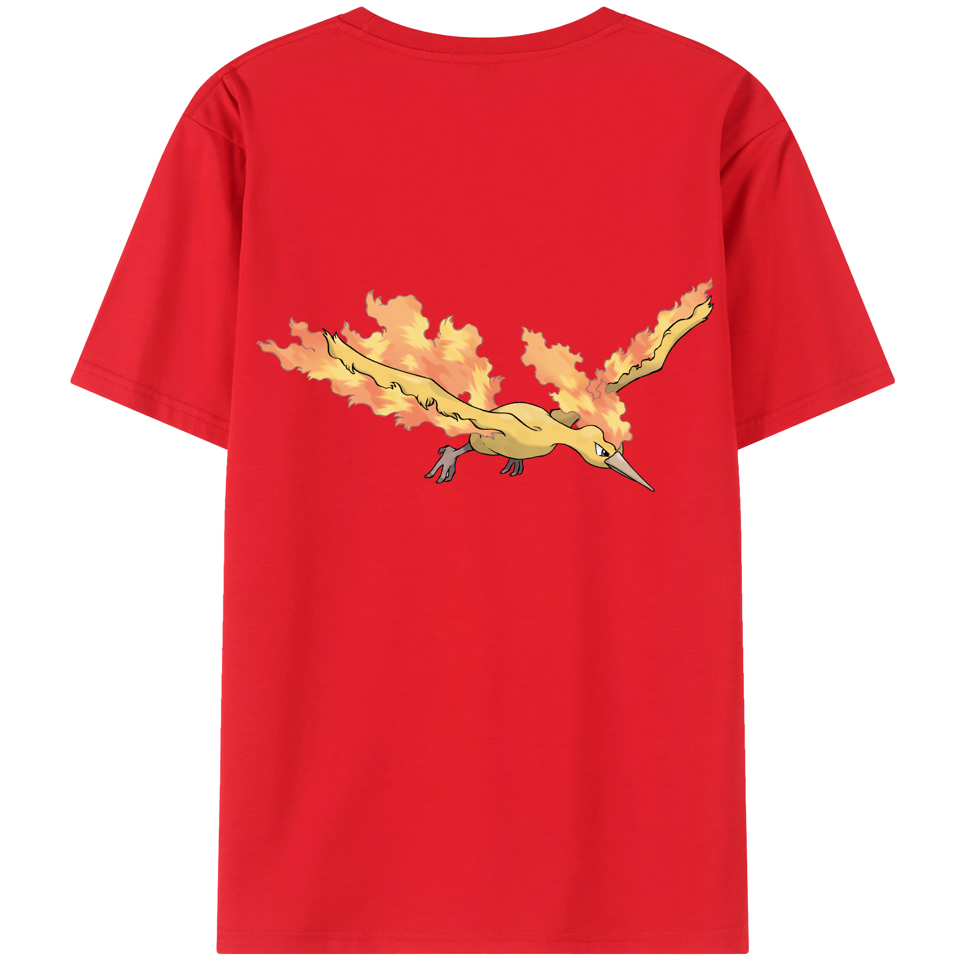 （画像用） ポケットモンスター Pokémon レディース半袖Tシャツ(バックプリント)