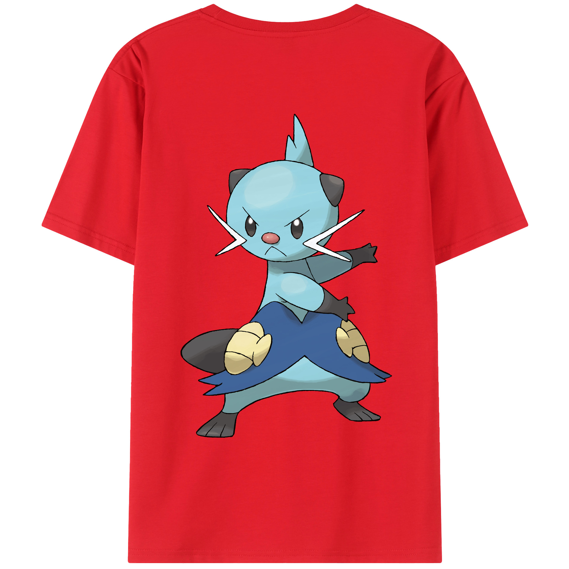 （画像用） ポケットモンスター Pokémon レディース半袖Tシャツ(バックプリント)