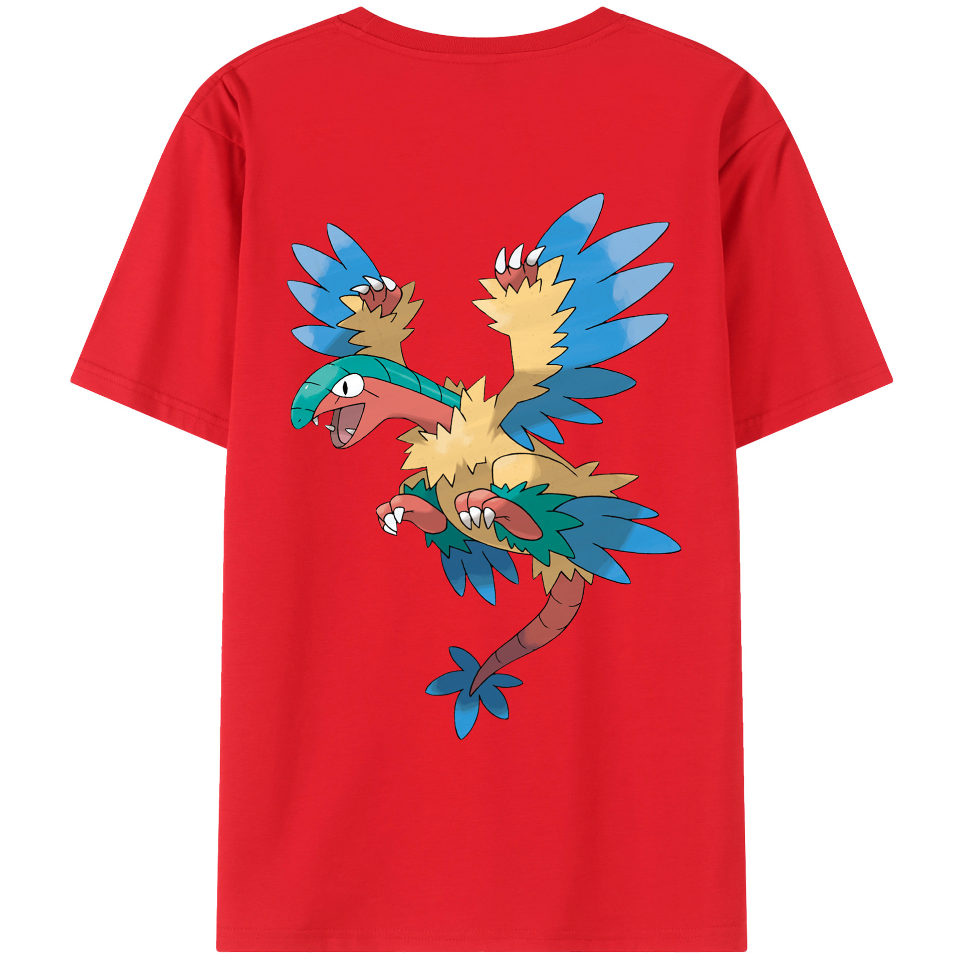 （画像用） ポケットモンスター Pokémon レディース半袖Tシャツ(バックプリント)