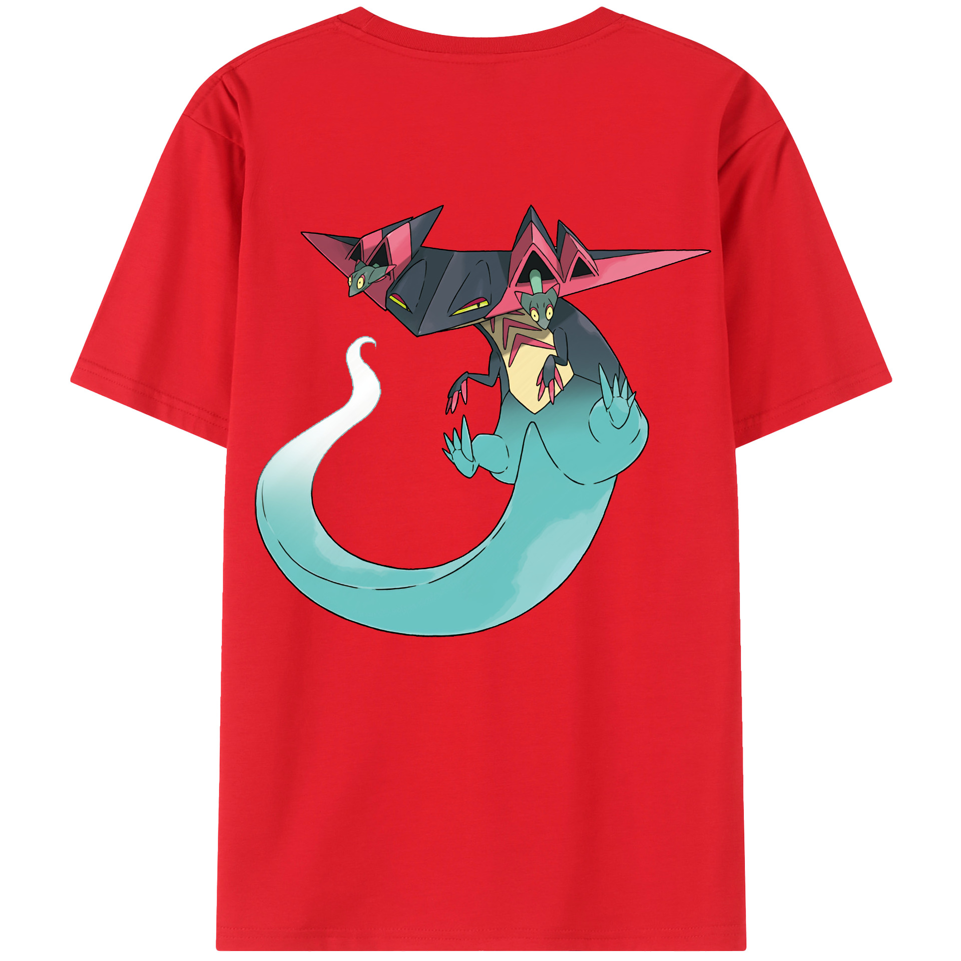 （画像用） ポケットモンスター Pokémon レディース半袖Tシャツ(バックプリント)