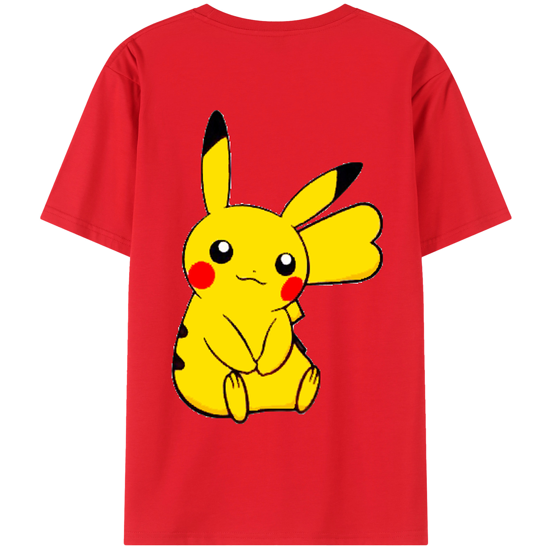 （画像用） ポケットモンスター Pokémon レディース半袖Tシャツ(バックプリント)