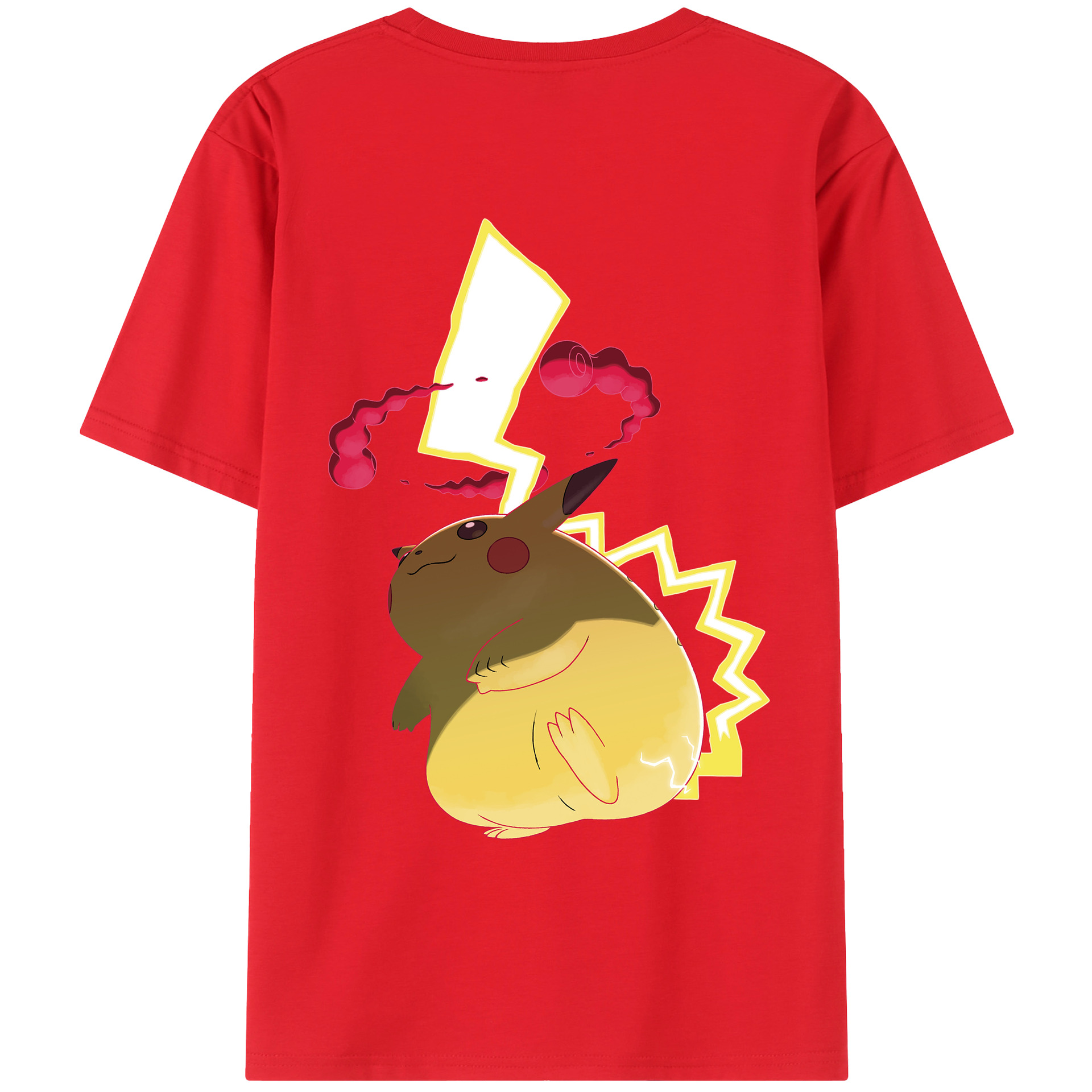 （画像用） ポケットモンスター Pokémon レディース半袖Tシャツ(バックプリント)