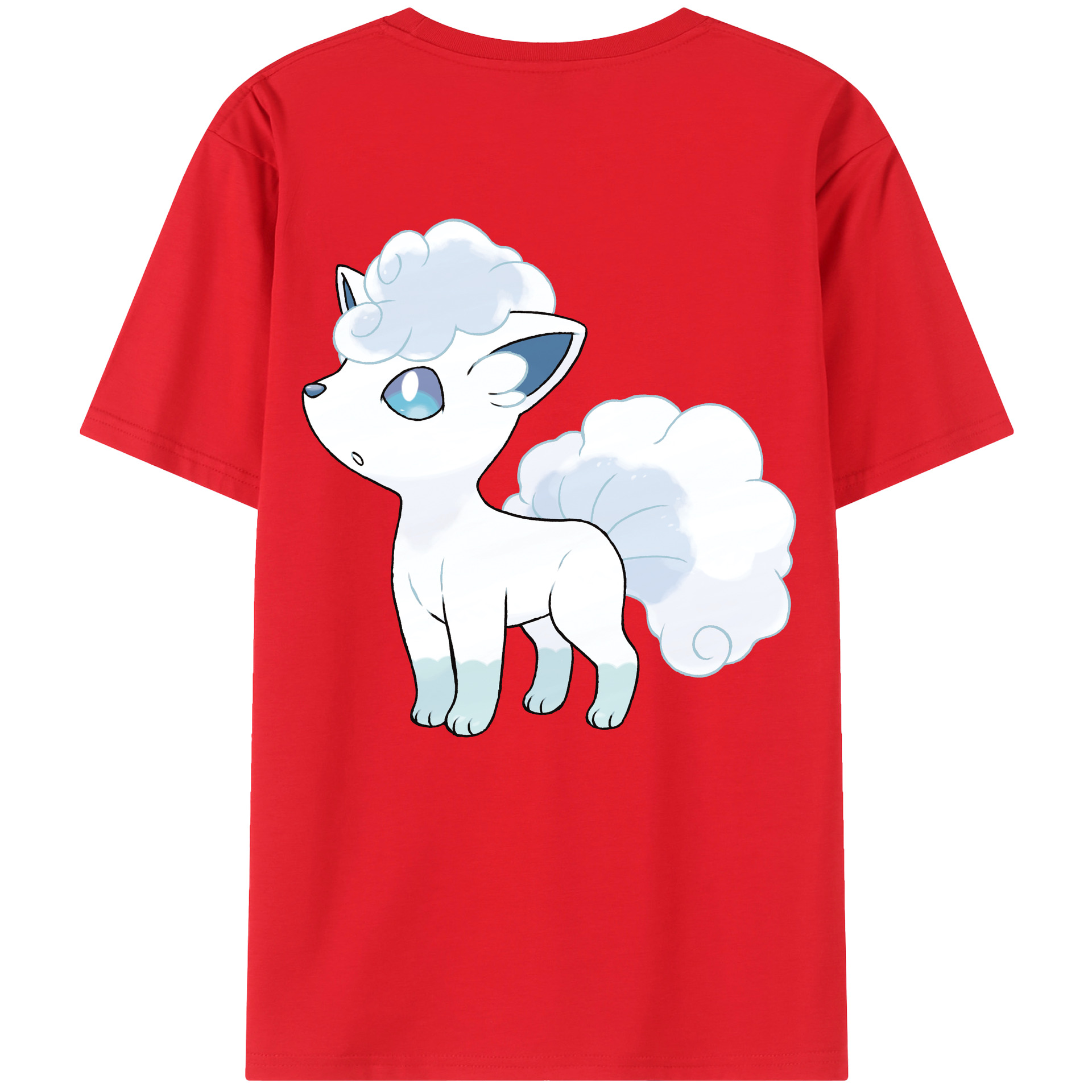 （画像用） ポケットモンスター Pokémon レディース半袖Tシャツ(バックプリント)