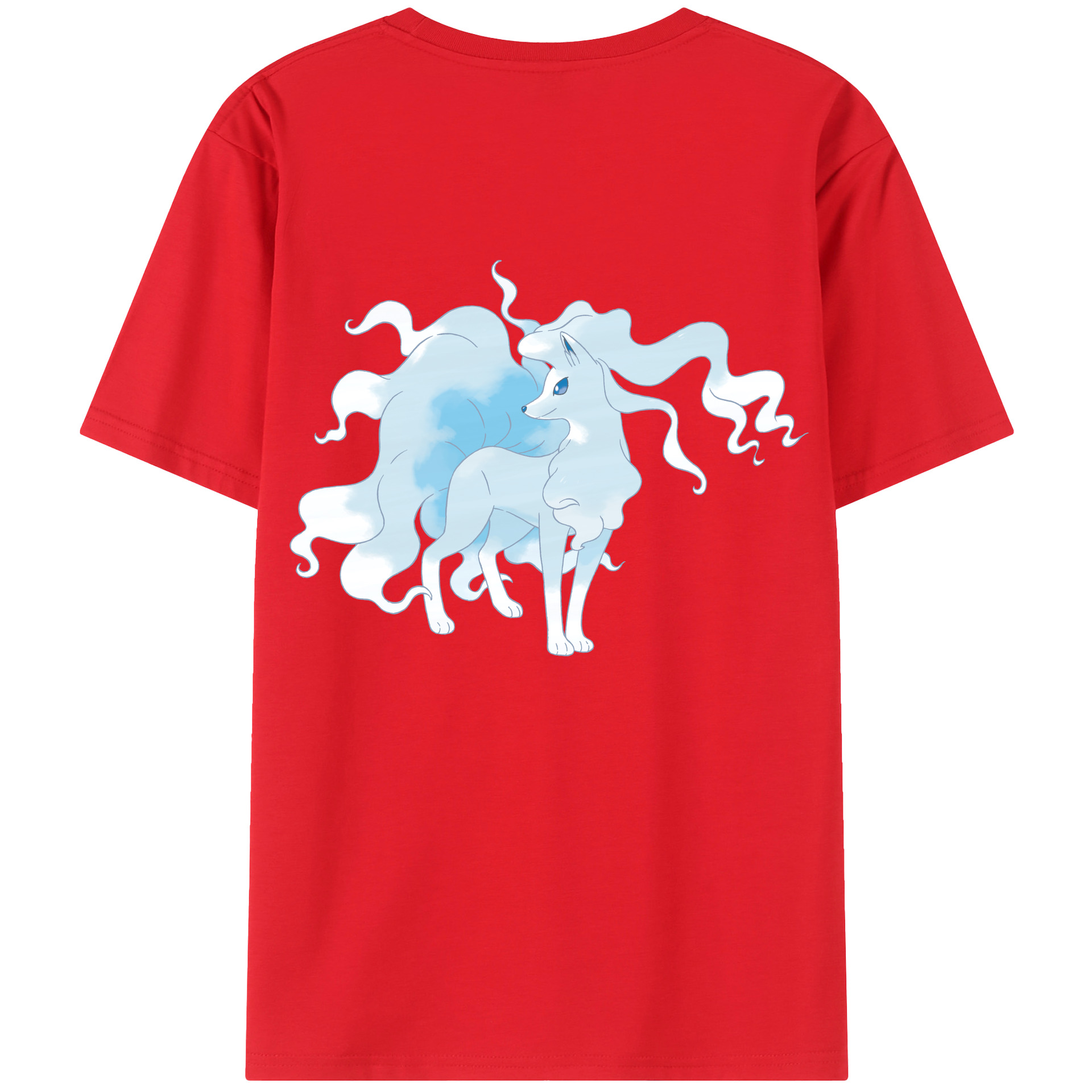 （画像用） ポケットモンスター Pokémon レディース半袖Tシャツ(バックプリント)
