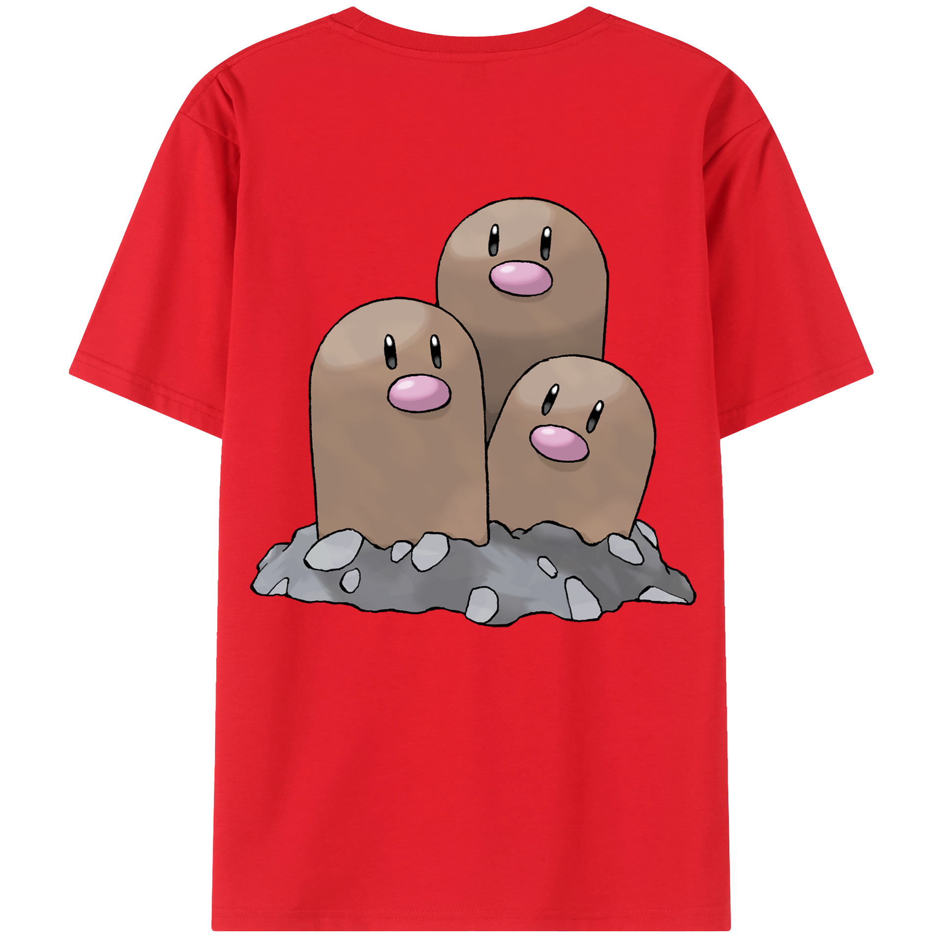 （画像用） ポケットモンスター Pokémon レディース半袖Tシャツ(バックプリント)